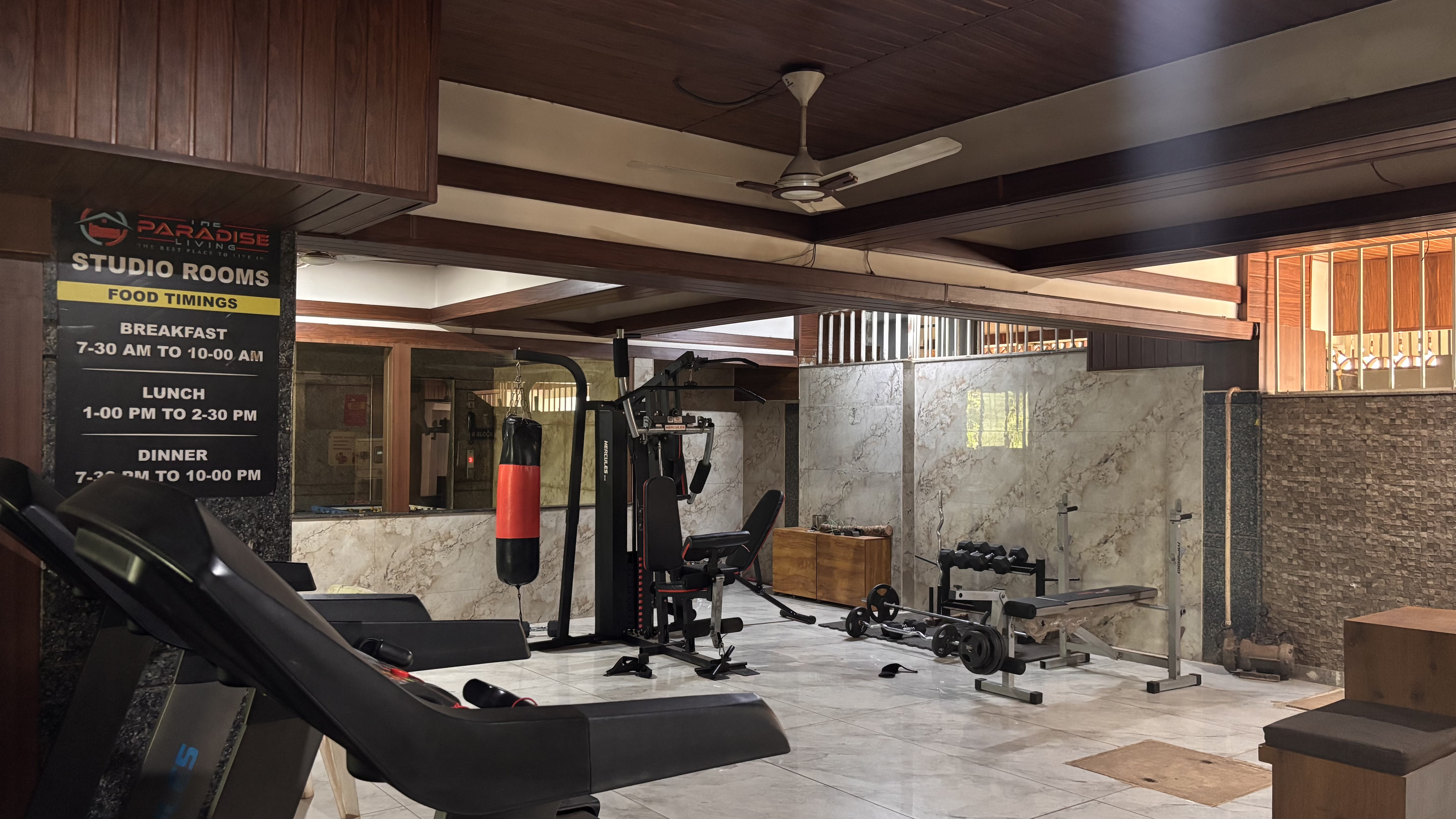 Multipurpose sports court at Yello Living