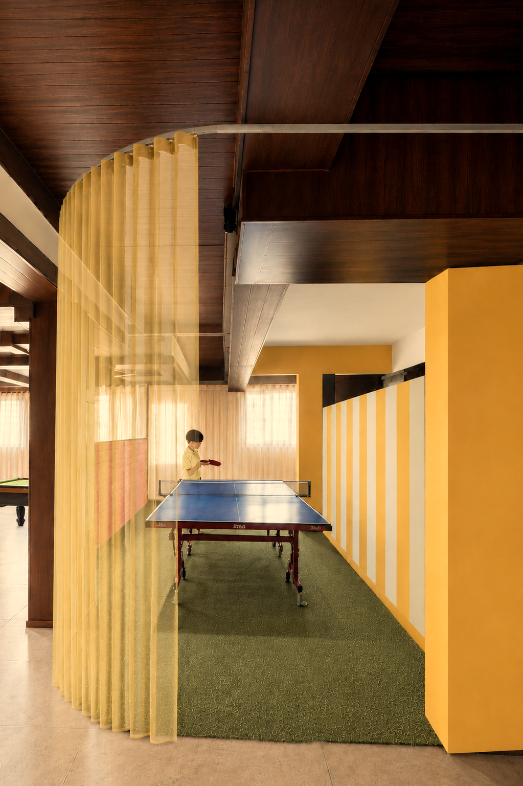 Laptop workspace at Yello Living
