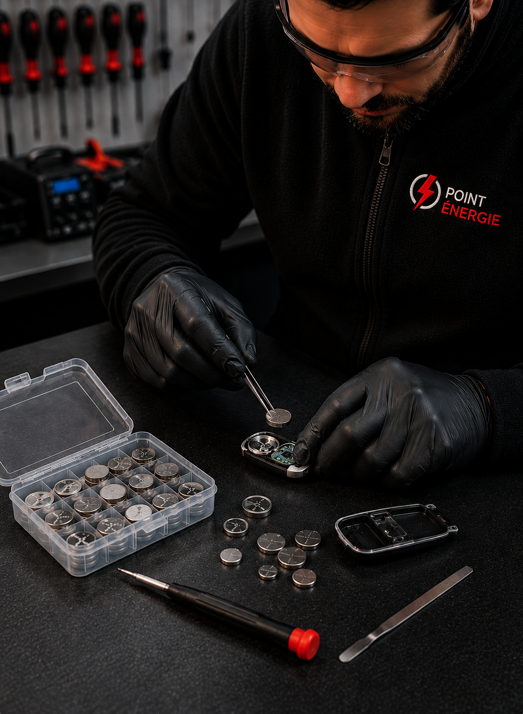 Changement de pile montre et appareils - Point Energie Nice