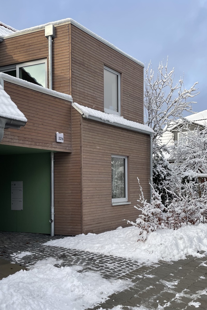 Anbau einer Wohneinheit an ein Einfamilienhaus