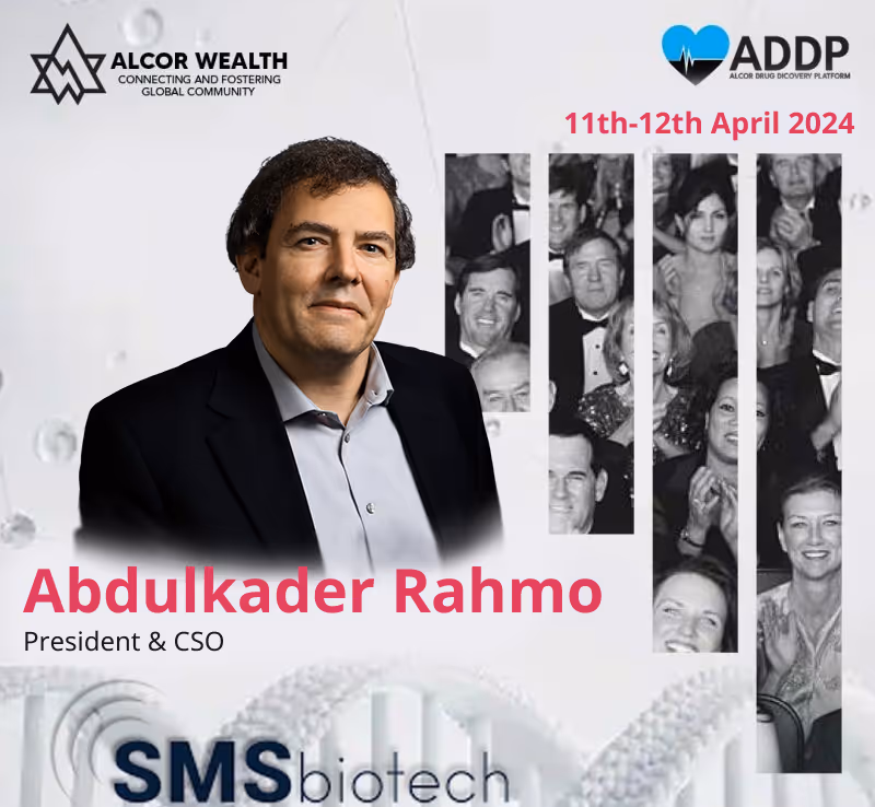 VIP Speaker at 7th Alcor Drug Discovery Platform