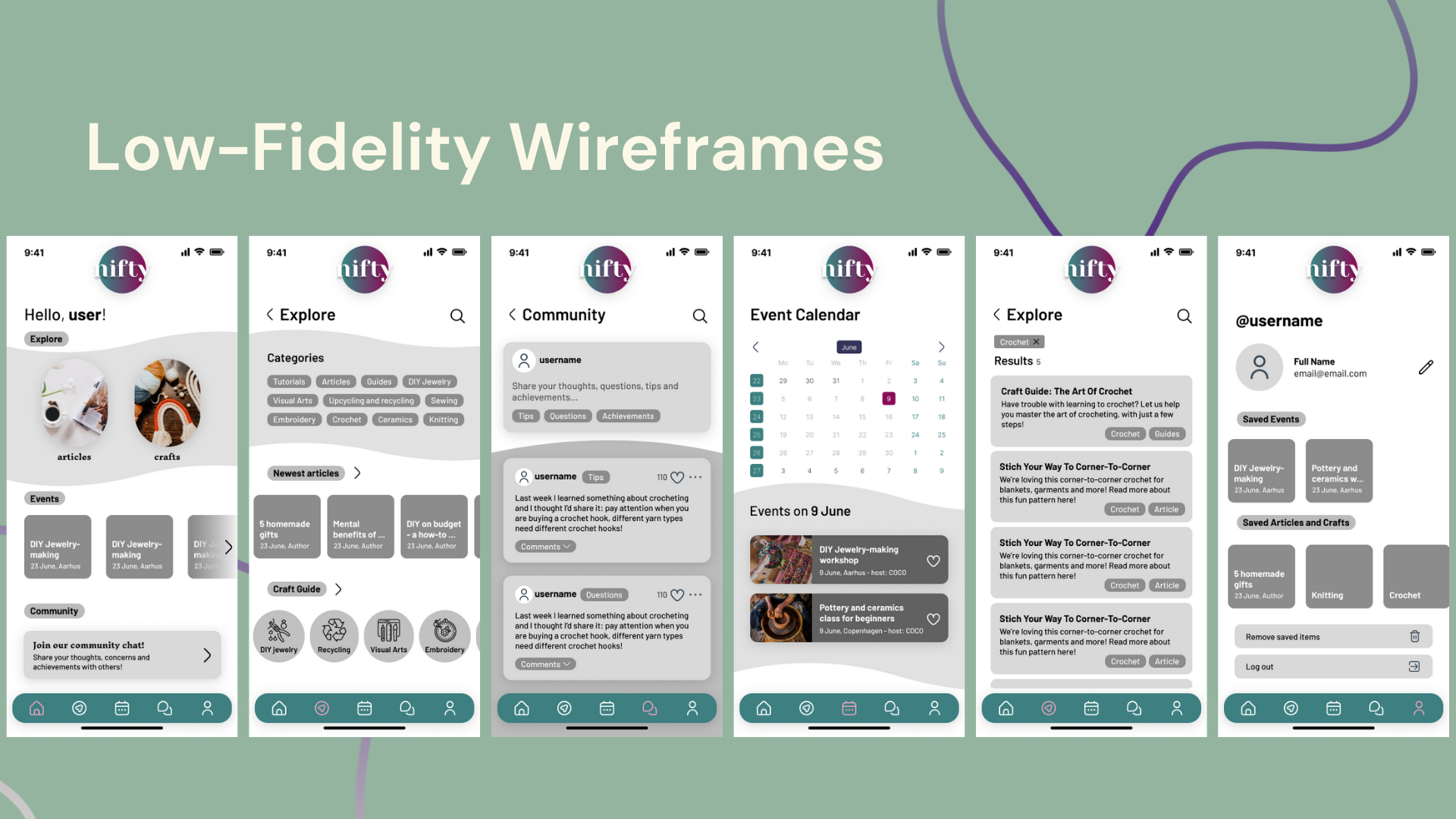 NIfty App lo-fi