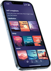 Serenity App mockup