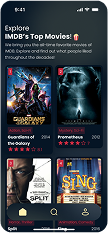MovieFolio mockup