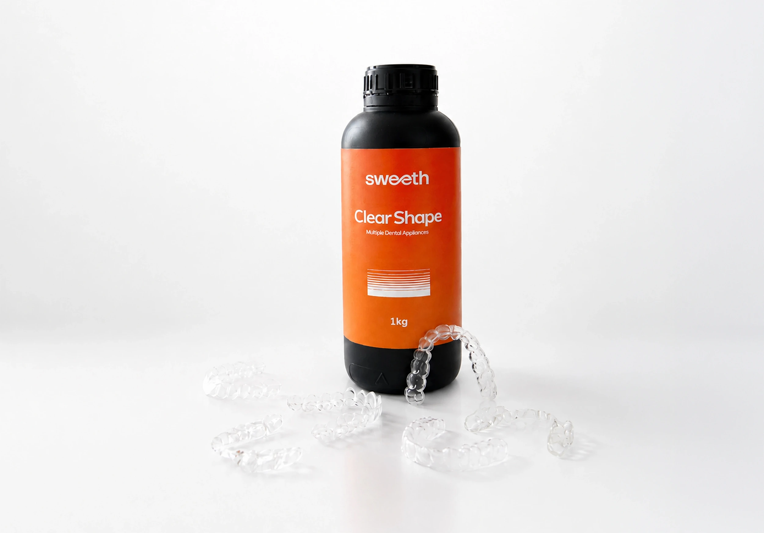 CleraShape Resin: Dental 3D Printing Resin for Multiple Clear Appliances.