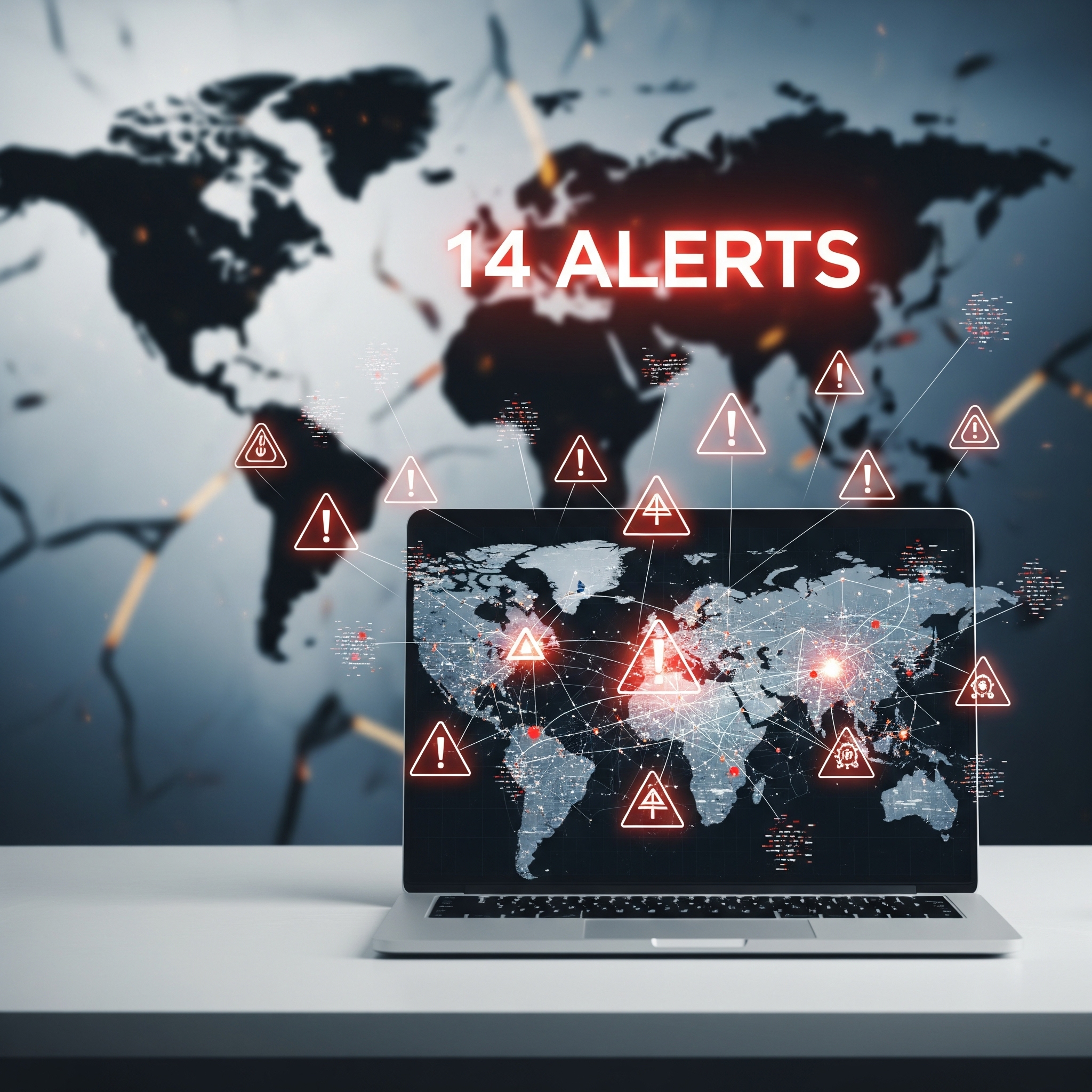 14 alertas en tiempos de guerra