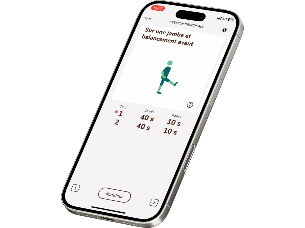 Tutoriels personnalisés pour des séances d'activité physique