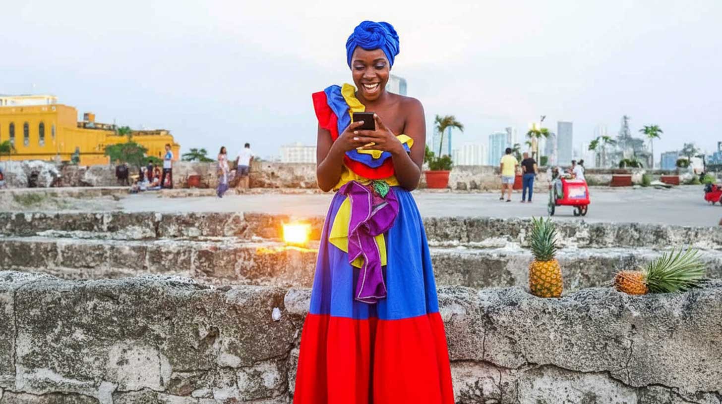 Plan de datos eSIM para Colombia