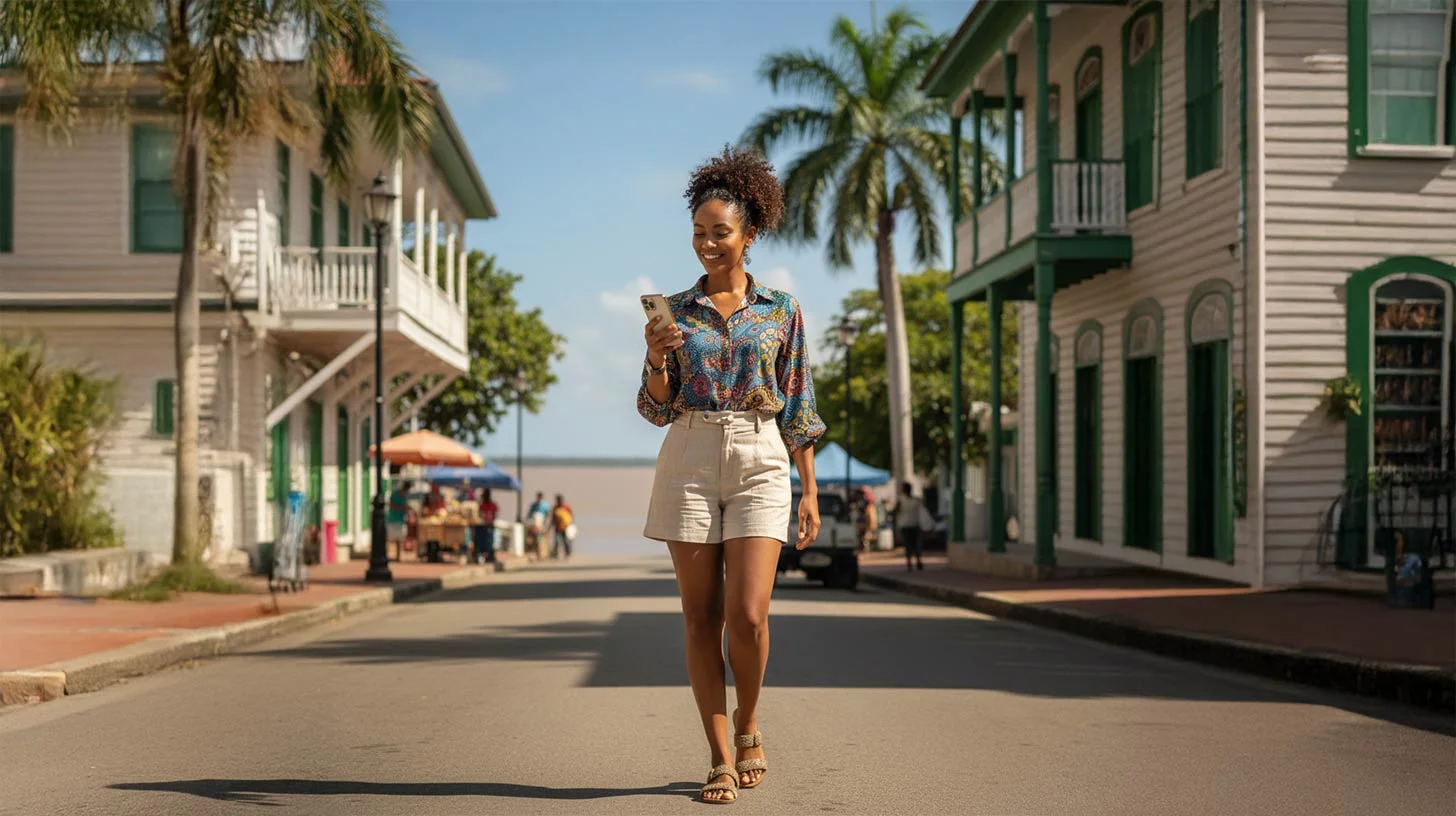 Цифровой пакет eSIM для Гайаны