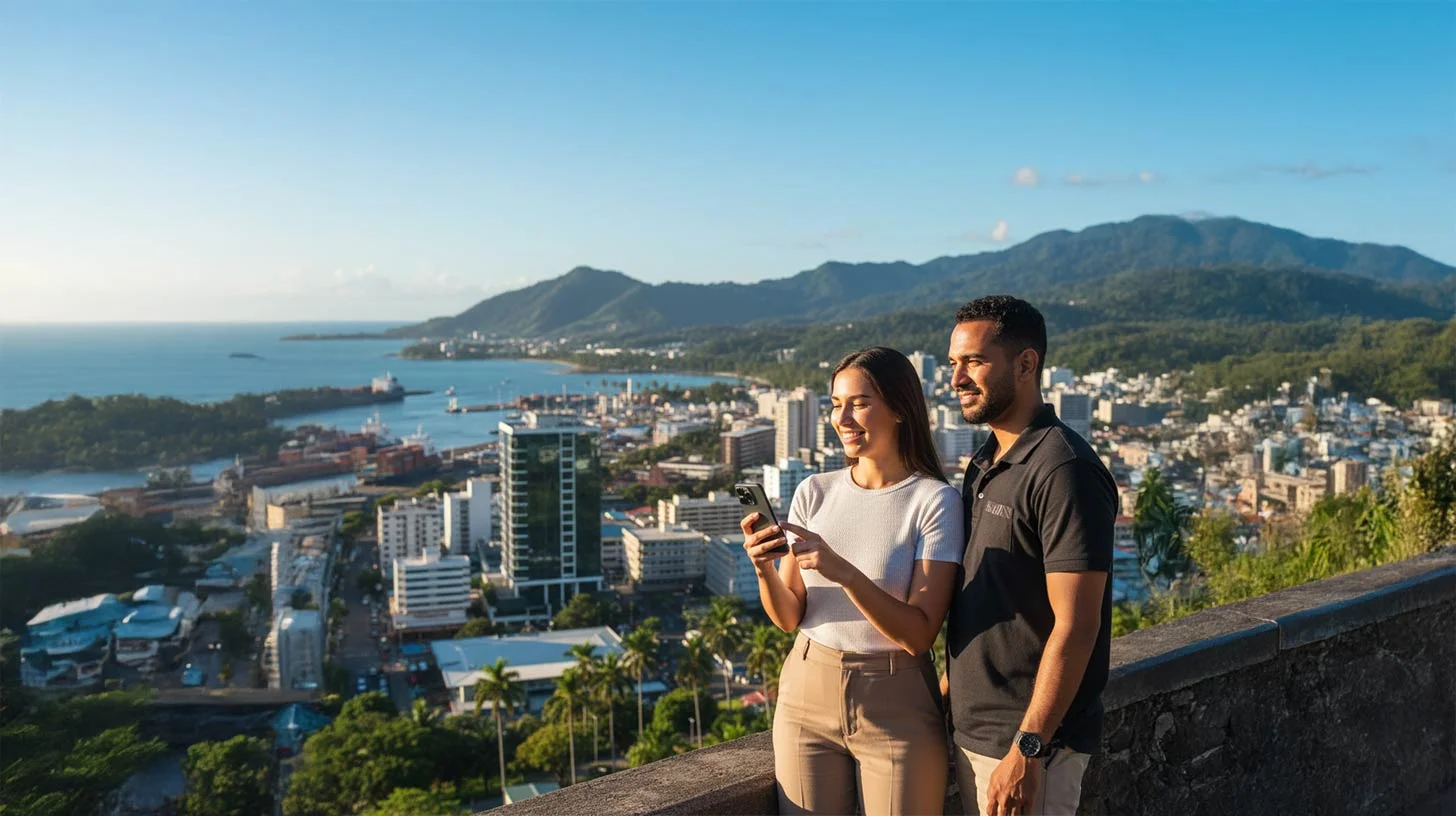 Internet móvil eSIM en Papúa Nueva Guinea