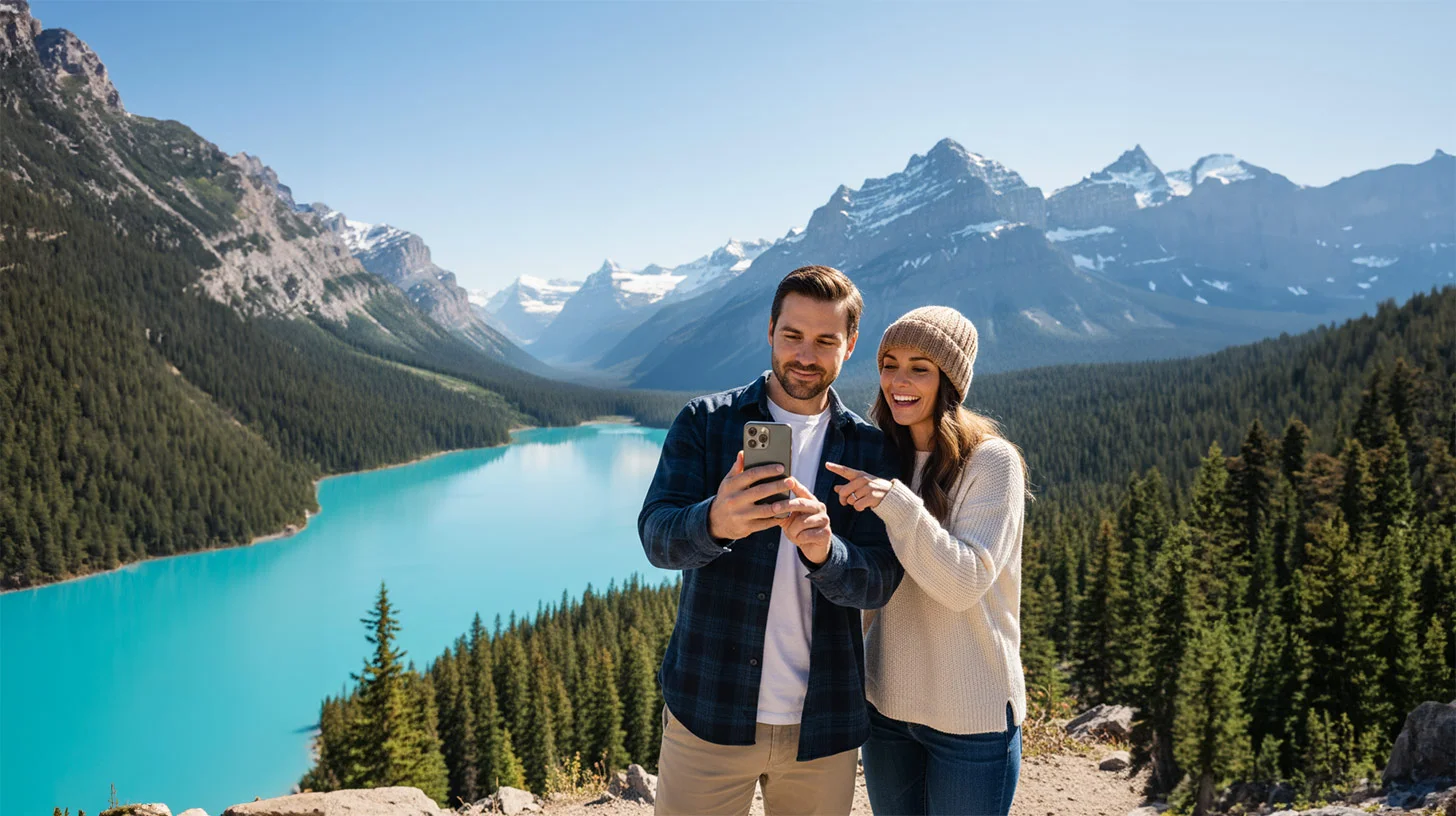 Connexion eSIM pour le Canada