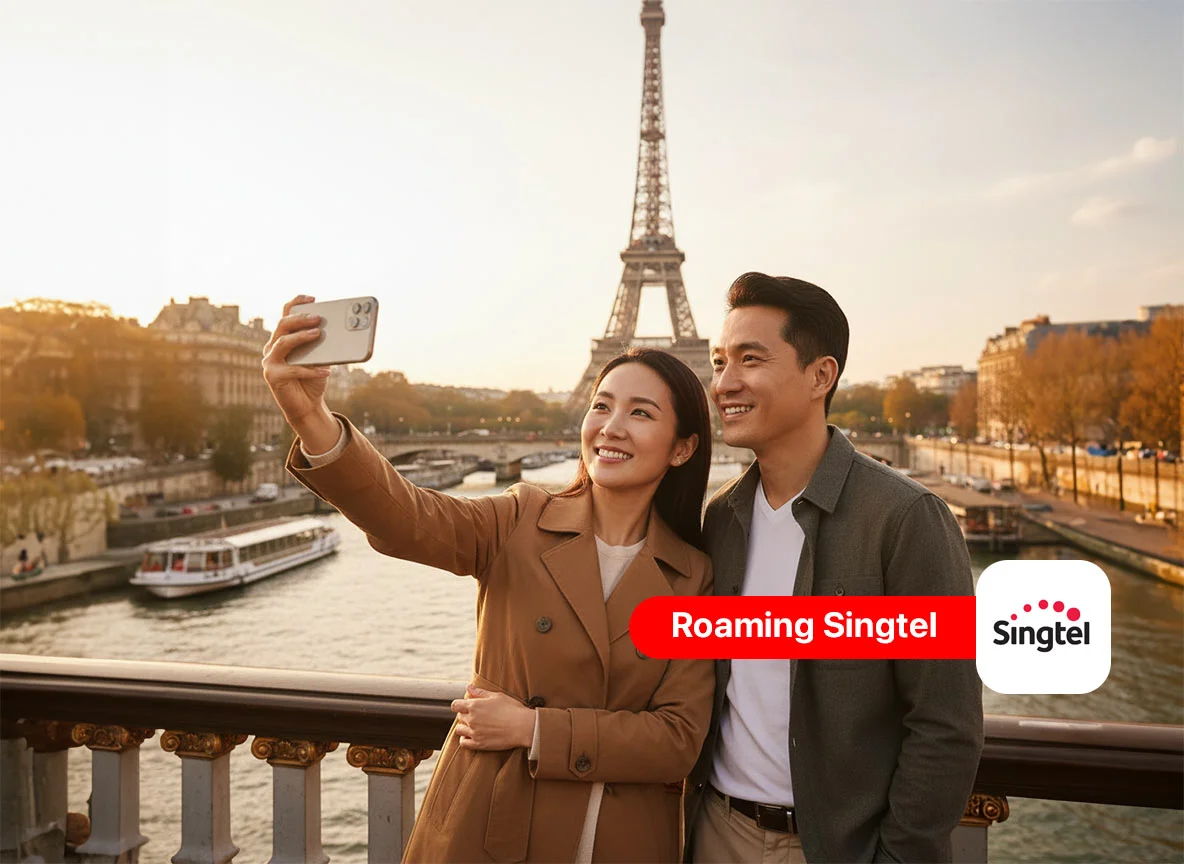 Singtel Europe roaming: Plans, rates, and how to use