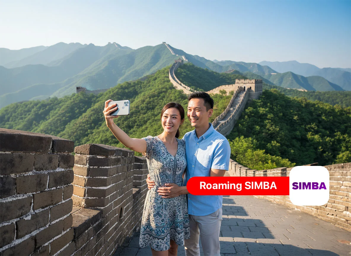 SIMBA China roaming: Coverage, data allowance, and what to know before you fly