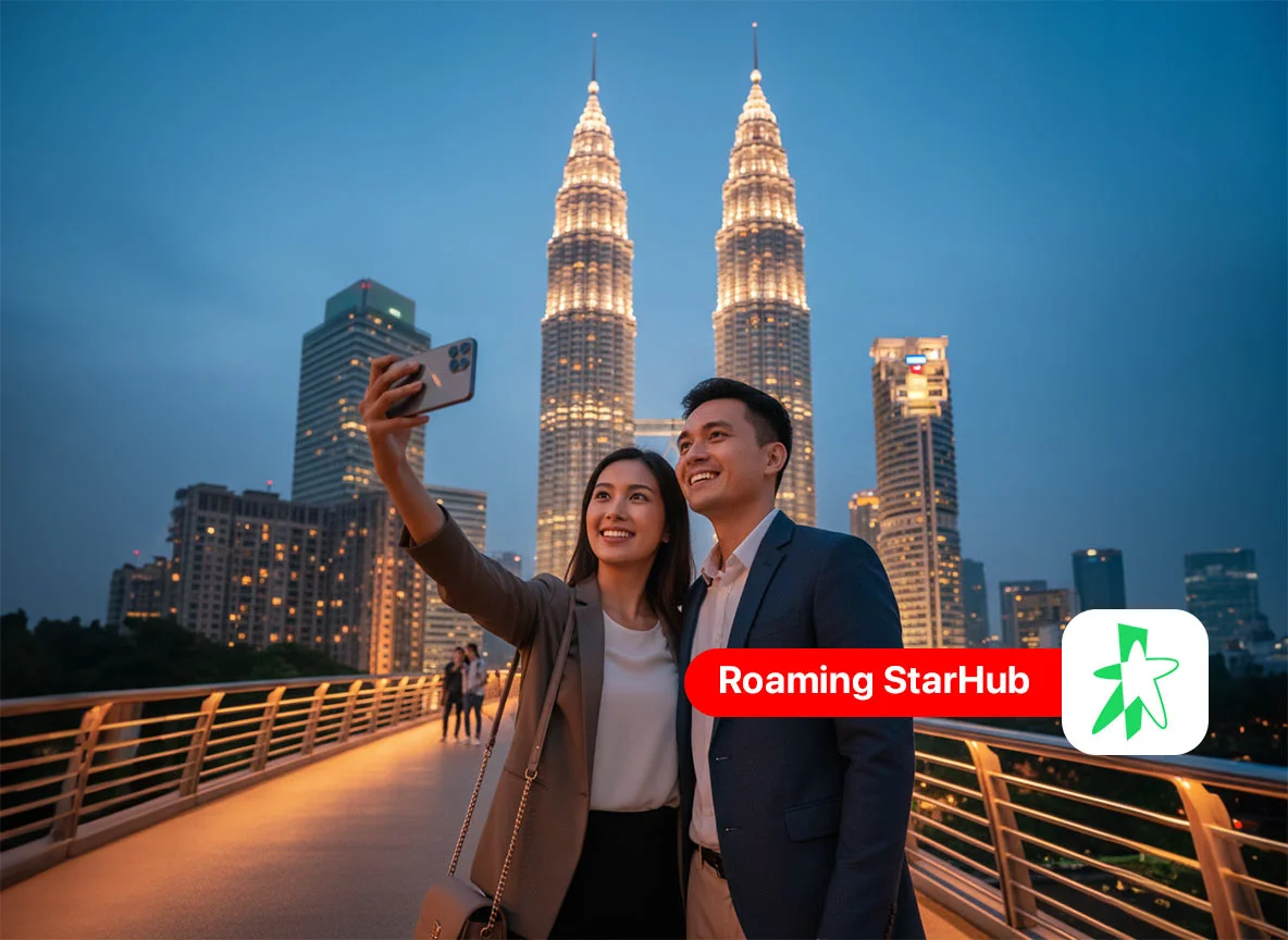 StarHub roaming Malaysia: Plans, charges, and how to activate