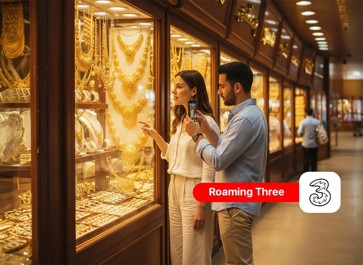 Three UK Roaming in Dubai: Plans, Pricing, and Alternatives