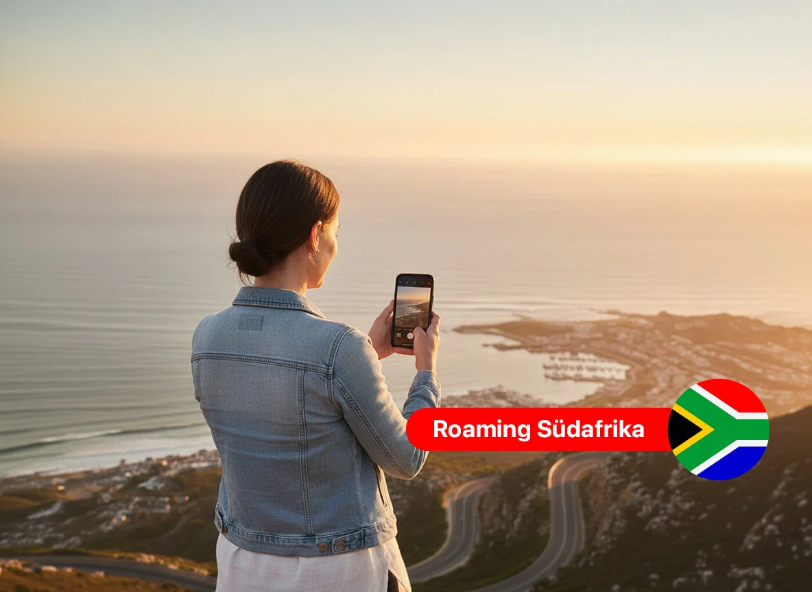 Roaming in Südafrika: Datenroaming erklärt & günstige eSIM-Tipps