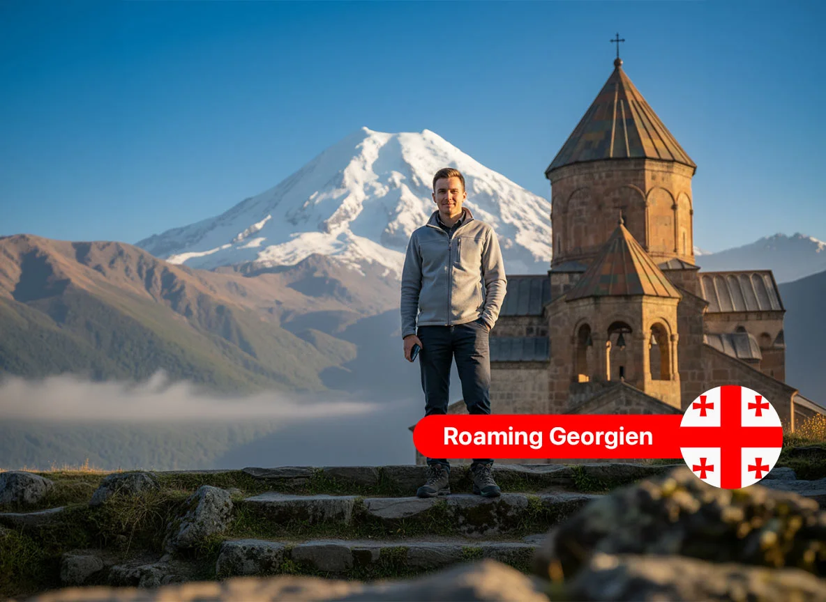 Roaming in Georgien: Überblick zu Kosten & moderne eSIM-Alternative