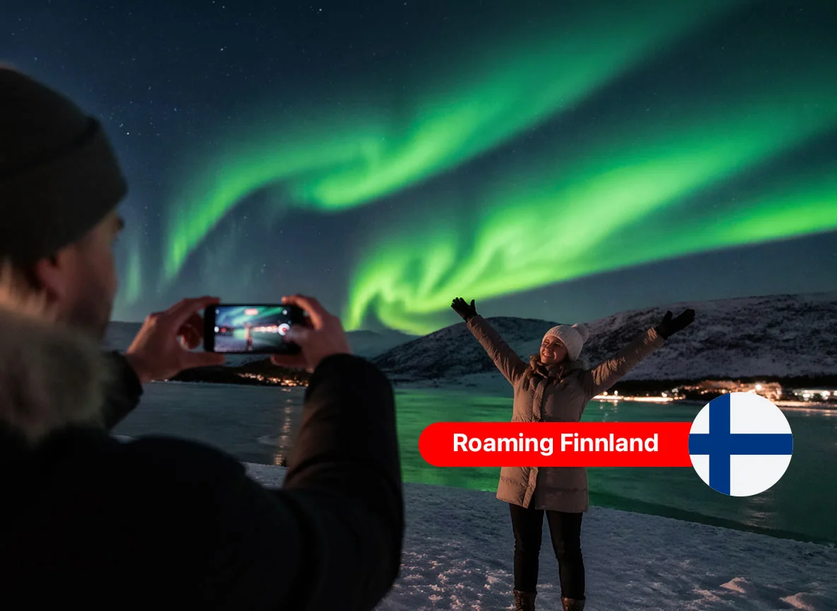 Roaming in Finnland: Zwischen Helsinki-5G und Lappland-Funkloch
