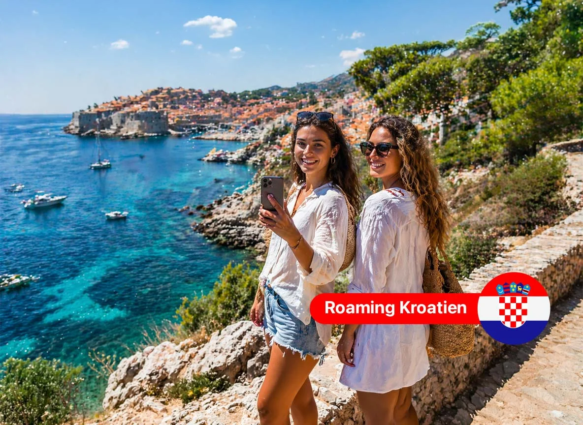 Roaming in Kroatien: Mobilfunk zwischen Split-Altstadt, Hvar-Fähren und den Plitvicer Wäldern
