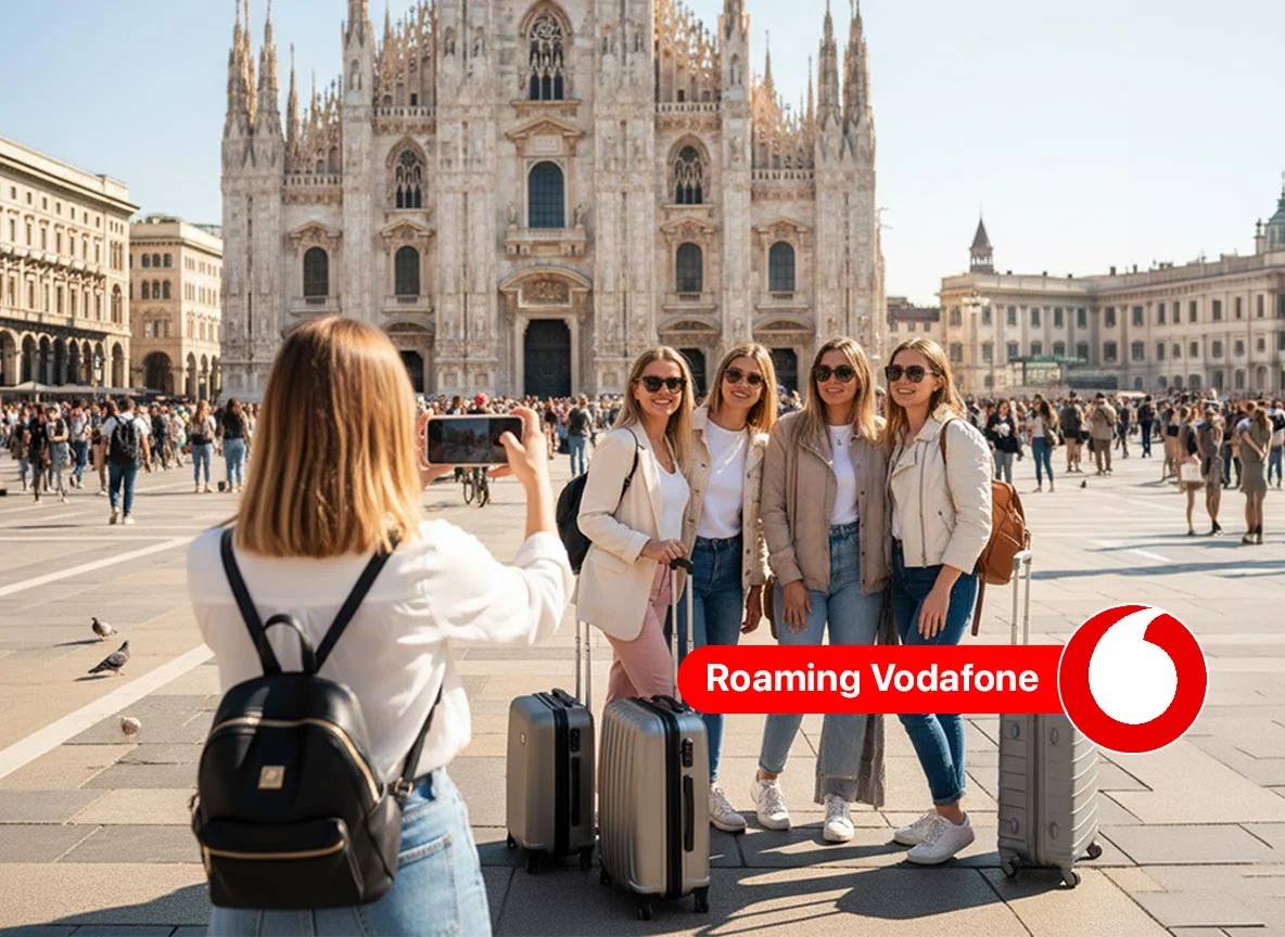 Vodafone Roaming im Ausland: Welt-Zone, GigaMobil-Fair-Use und die eSIM-Alternative für Vielreisende
