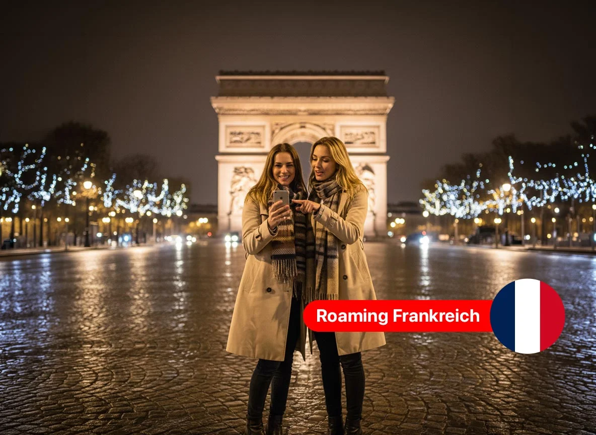 Roaming in Frankreich: Von Paris und der Côte d'Azur bis Korsika und den Überseegebieten