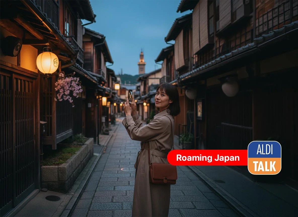 Aldi Talk Roaming in Japan: Welt-Paket und eSIM-Alternative