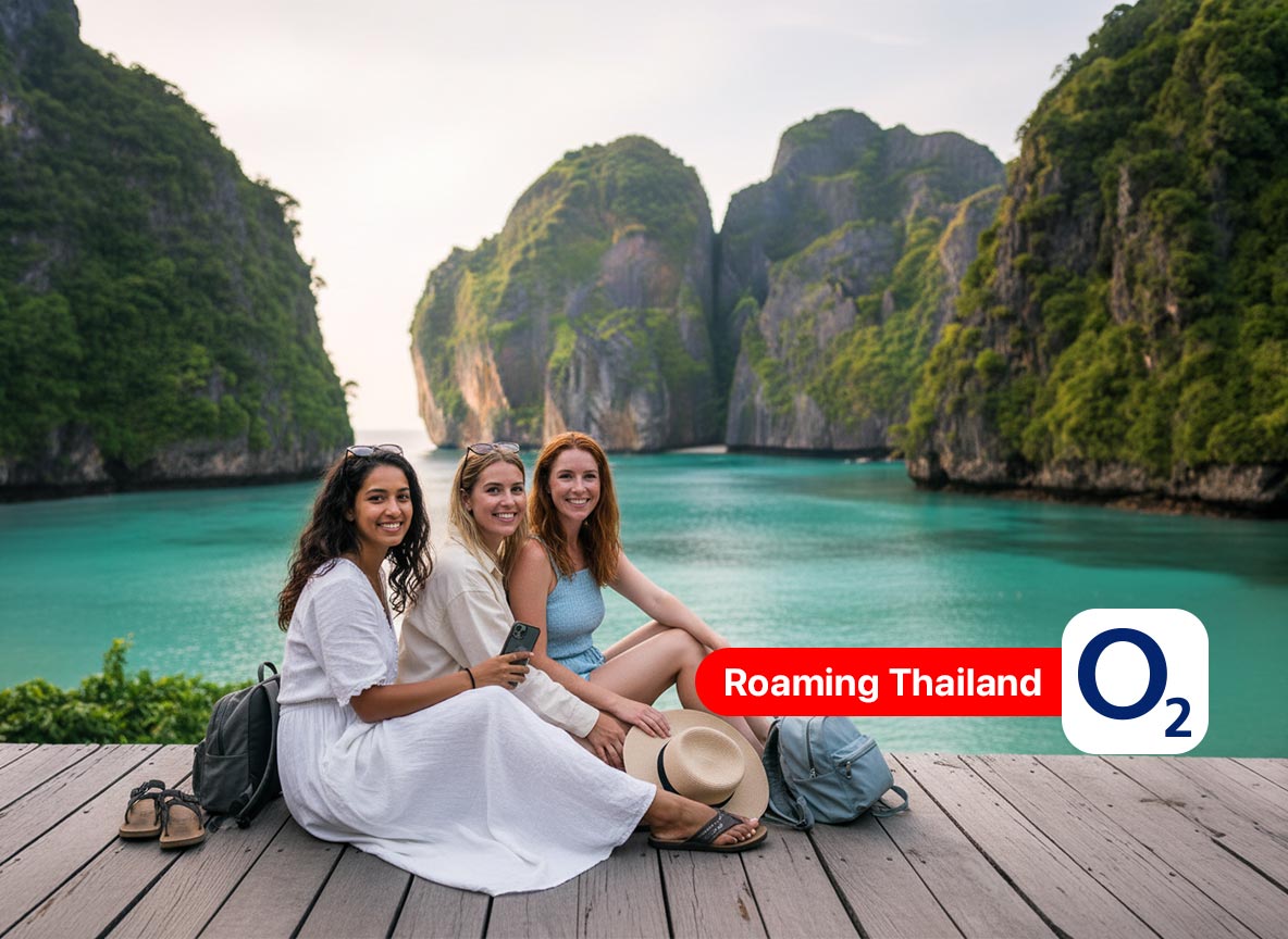 O2 Roaming in Thailand: Zone 3, World Pack und eSIM