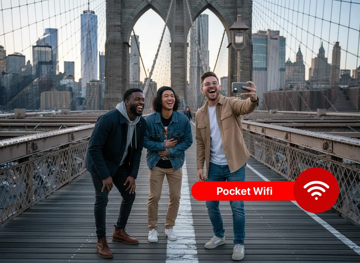 Pocket WiFi in New York: Manhattan, Verizon, and the Hotel Drop