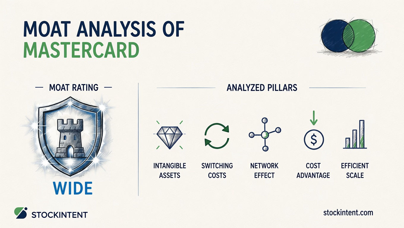 Mastercard Economic Moat Analysis: Rating, Trend & Competitive Advantages