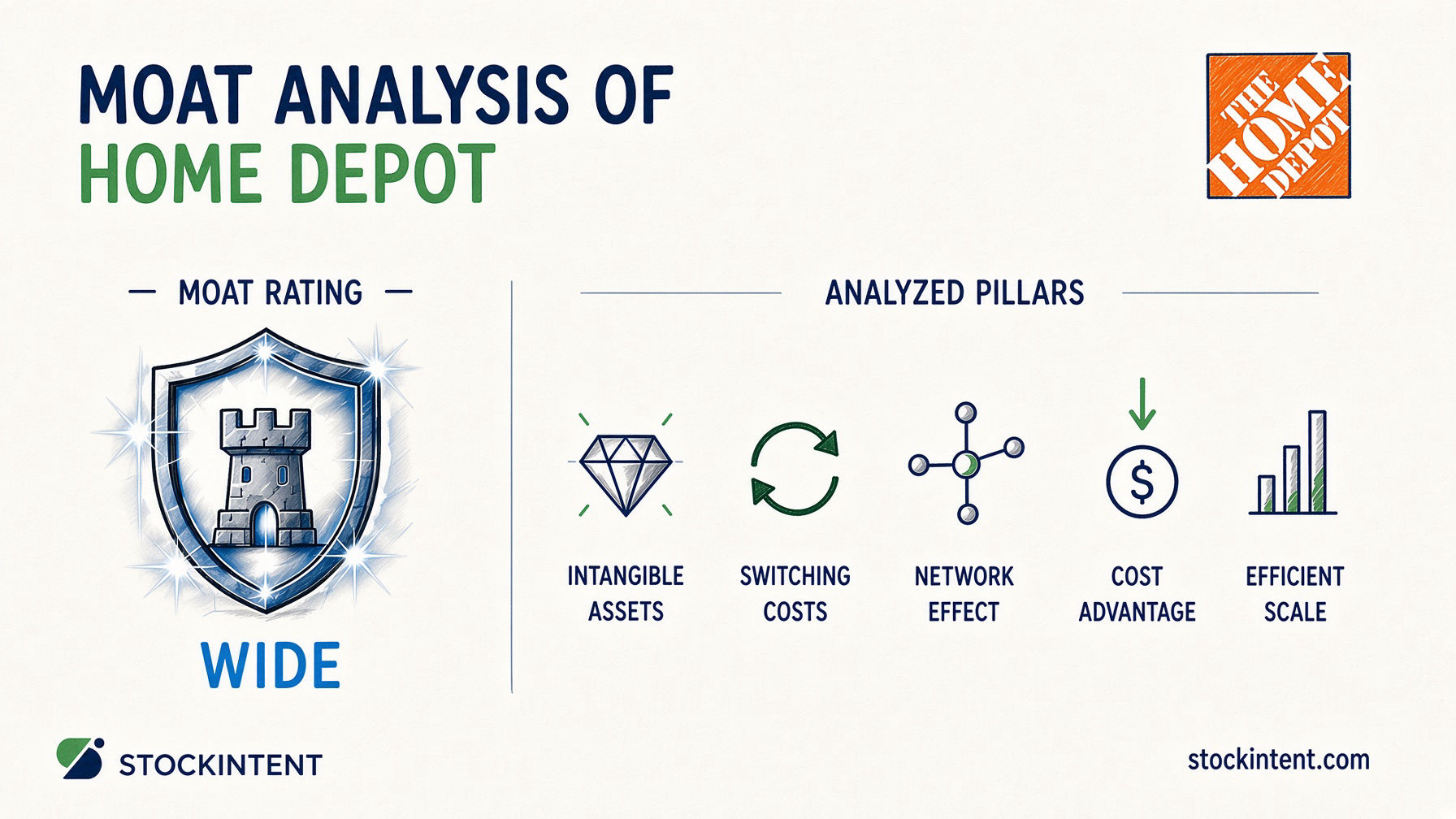 Home Depot Economic Moat Analysis: Rating, Trend & Competitive Advantages
