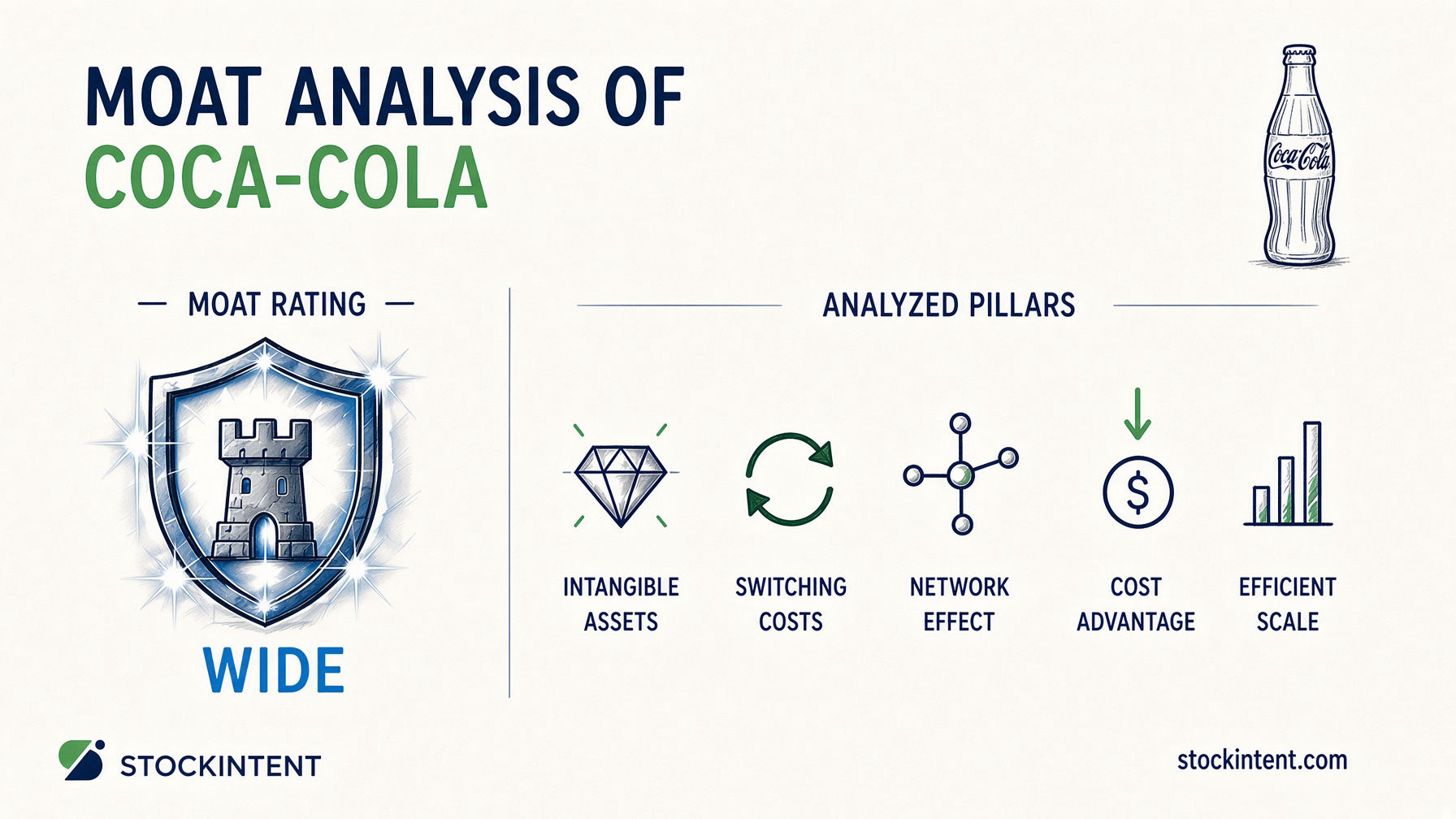 Coca-Cola Economic Moat Analysis: Rating, Trend & Competitive Advantages