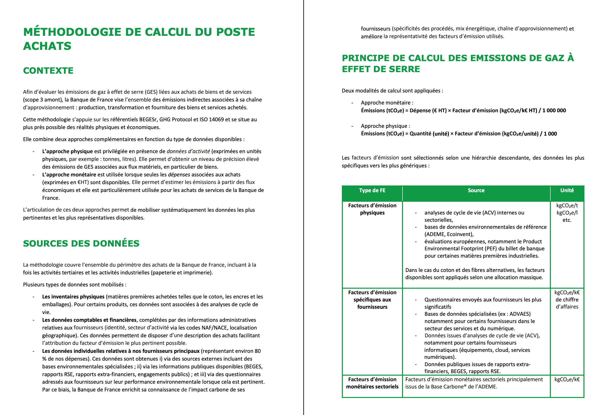 AdVaes est mentionnée parmi les sources de données de la Banque de France dans le cadre de sa méthodologie de calcul du poste achats