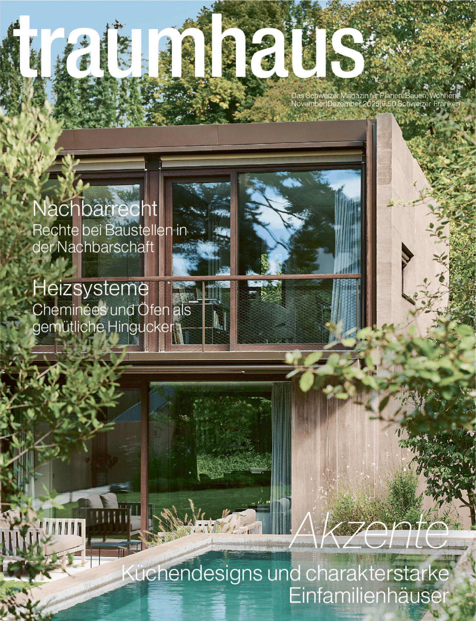 couverture du magazine Traumhaus de 2025