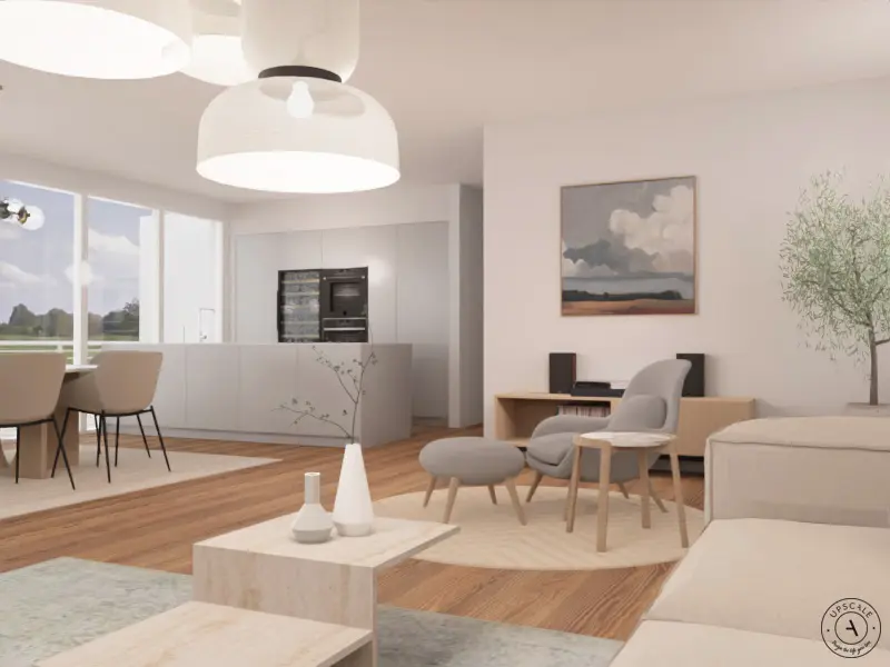 Modern Scandi Apartment | Upscale Interiors