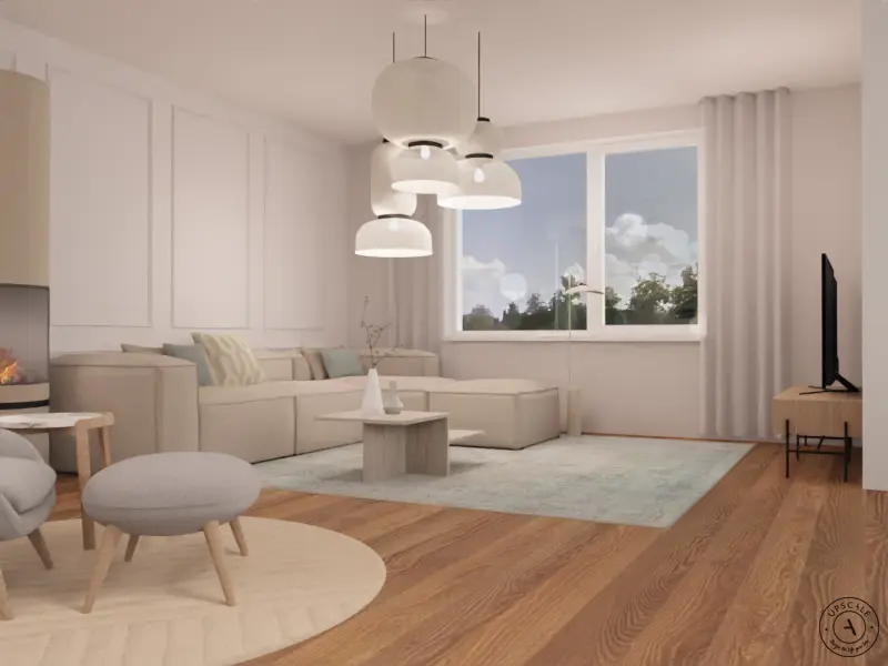 Modern Scandi Apartment | Upscale Interiors