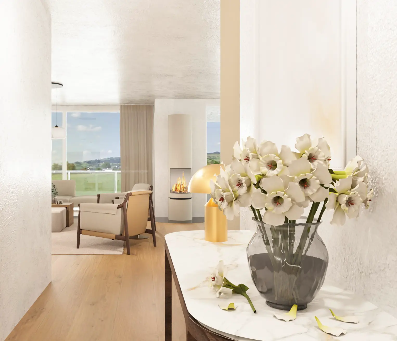 Modern Scandi Apartment | Upscale Interiors