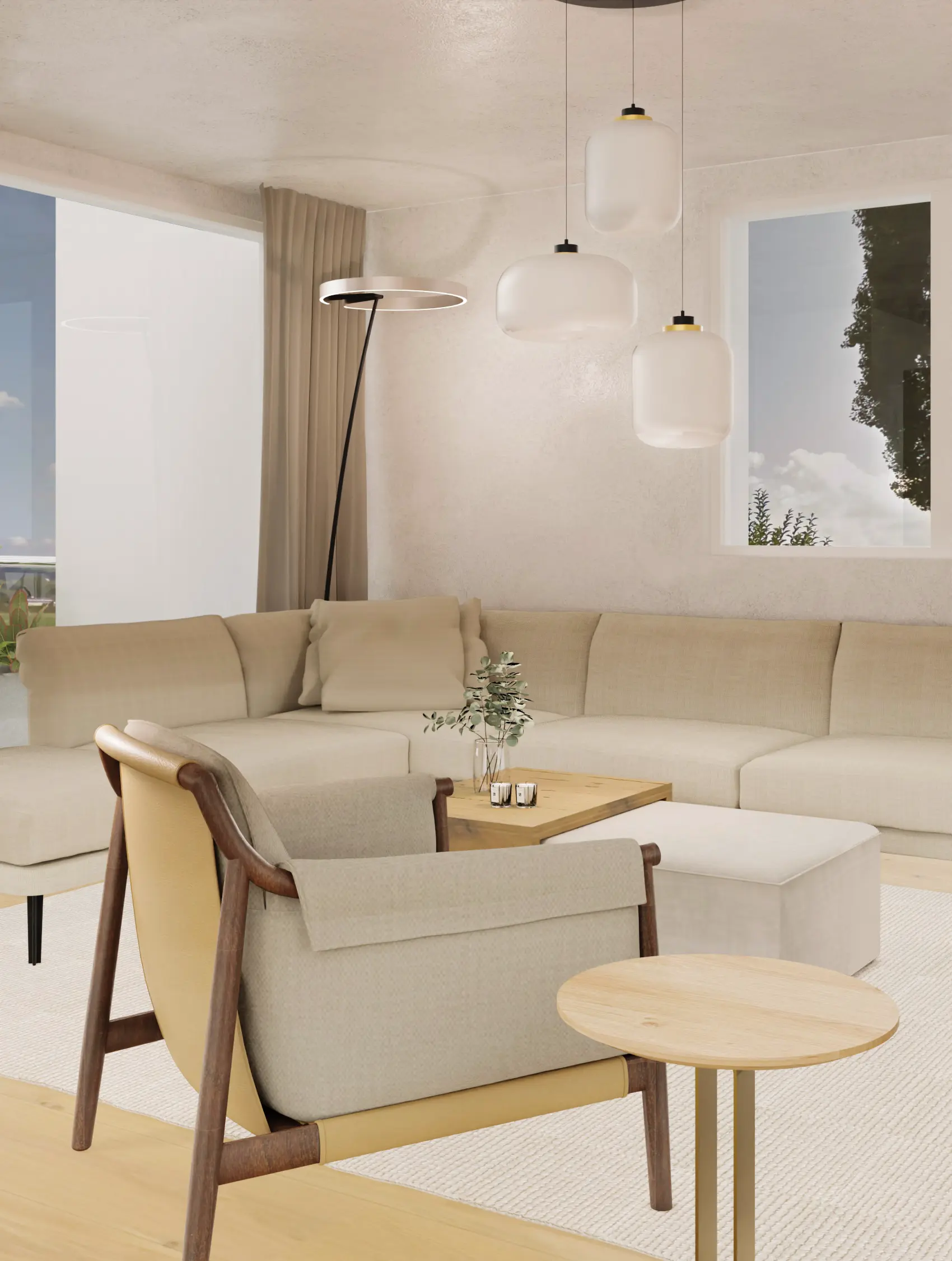 Modern Scandi Apartment | Upscale Interiors