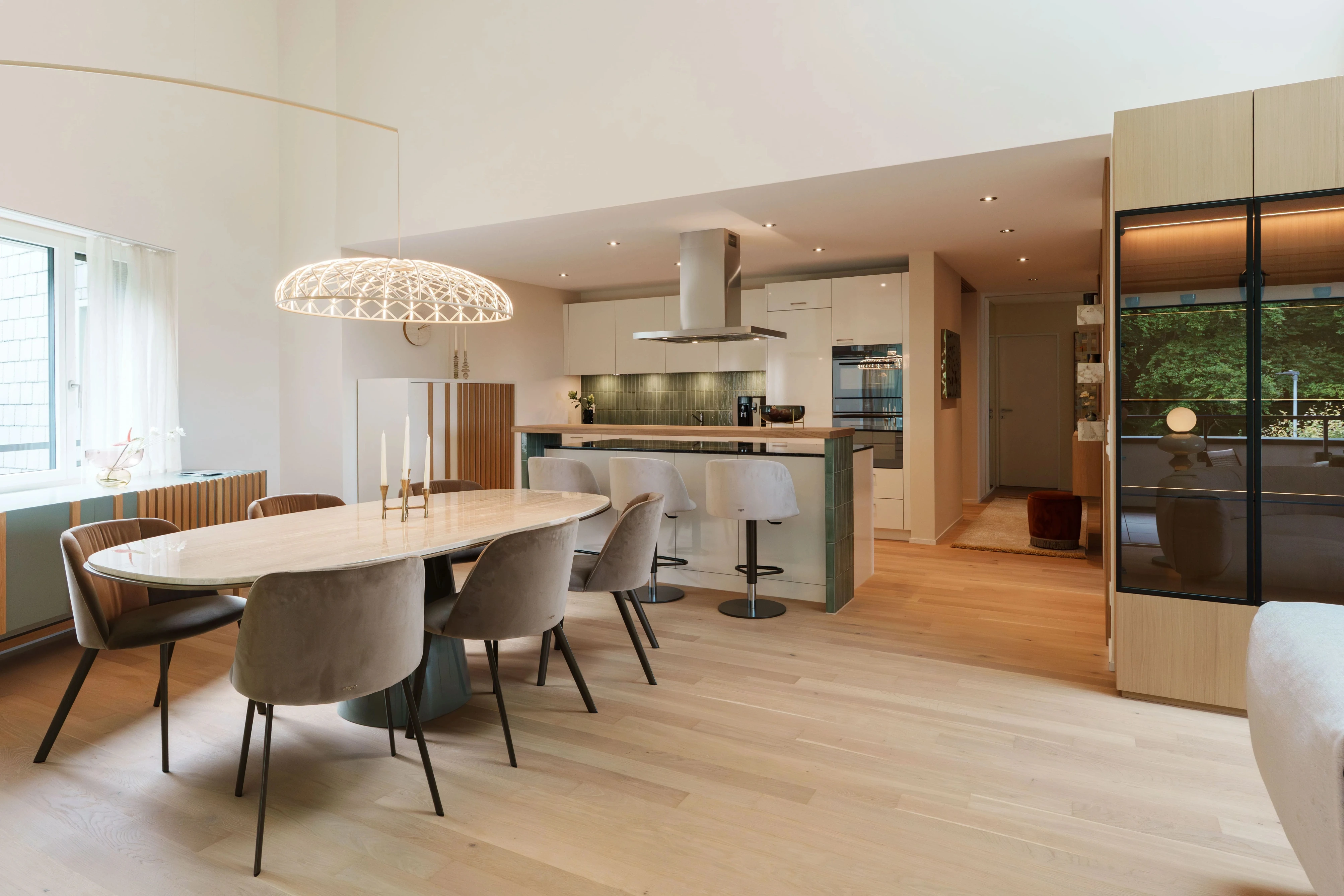 Earthy Modern Apartment | Upscale Interiors