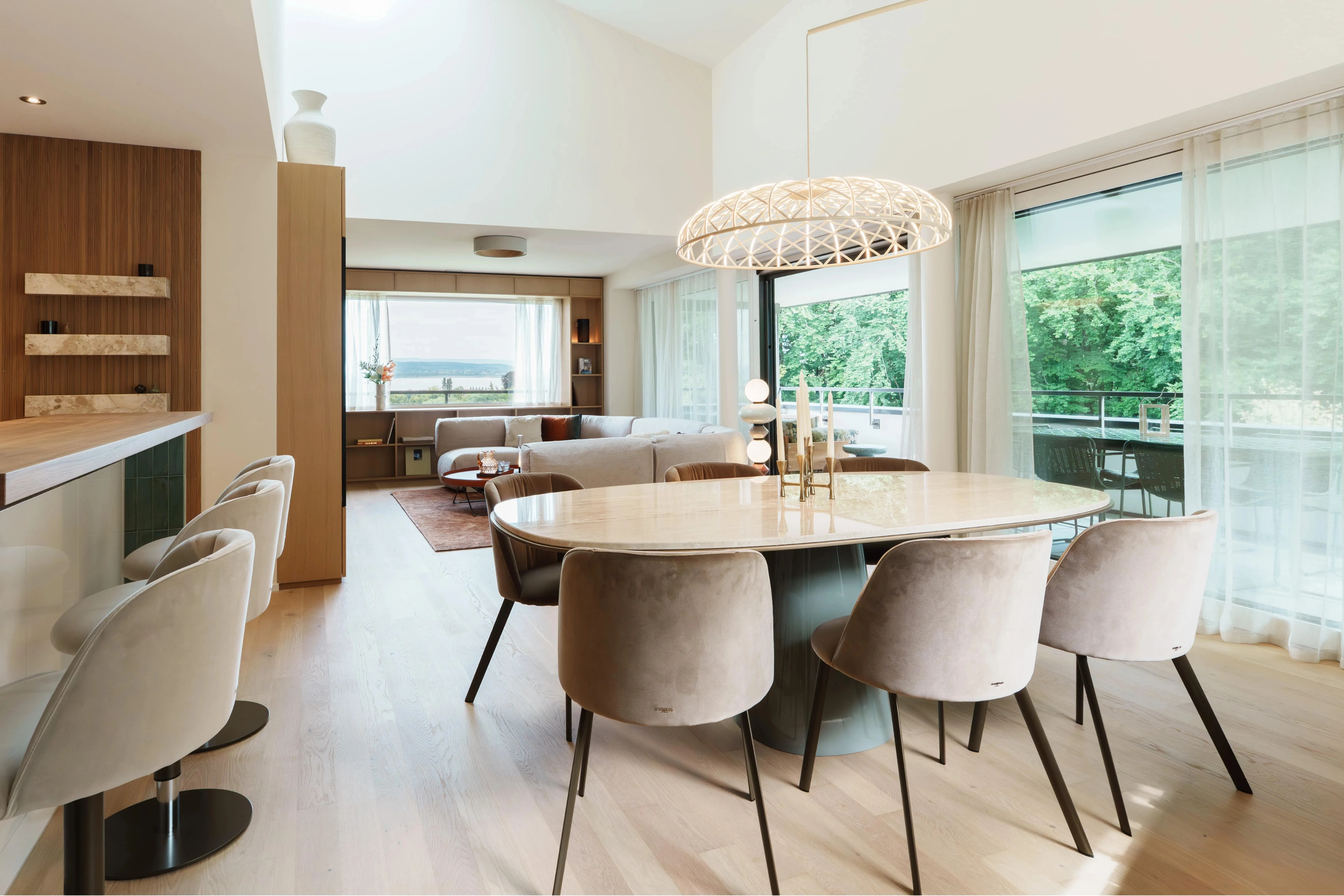 Earthy Modern Apartment | Upscale Interiors