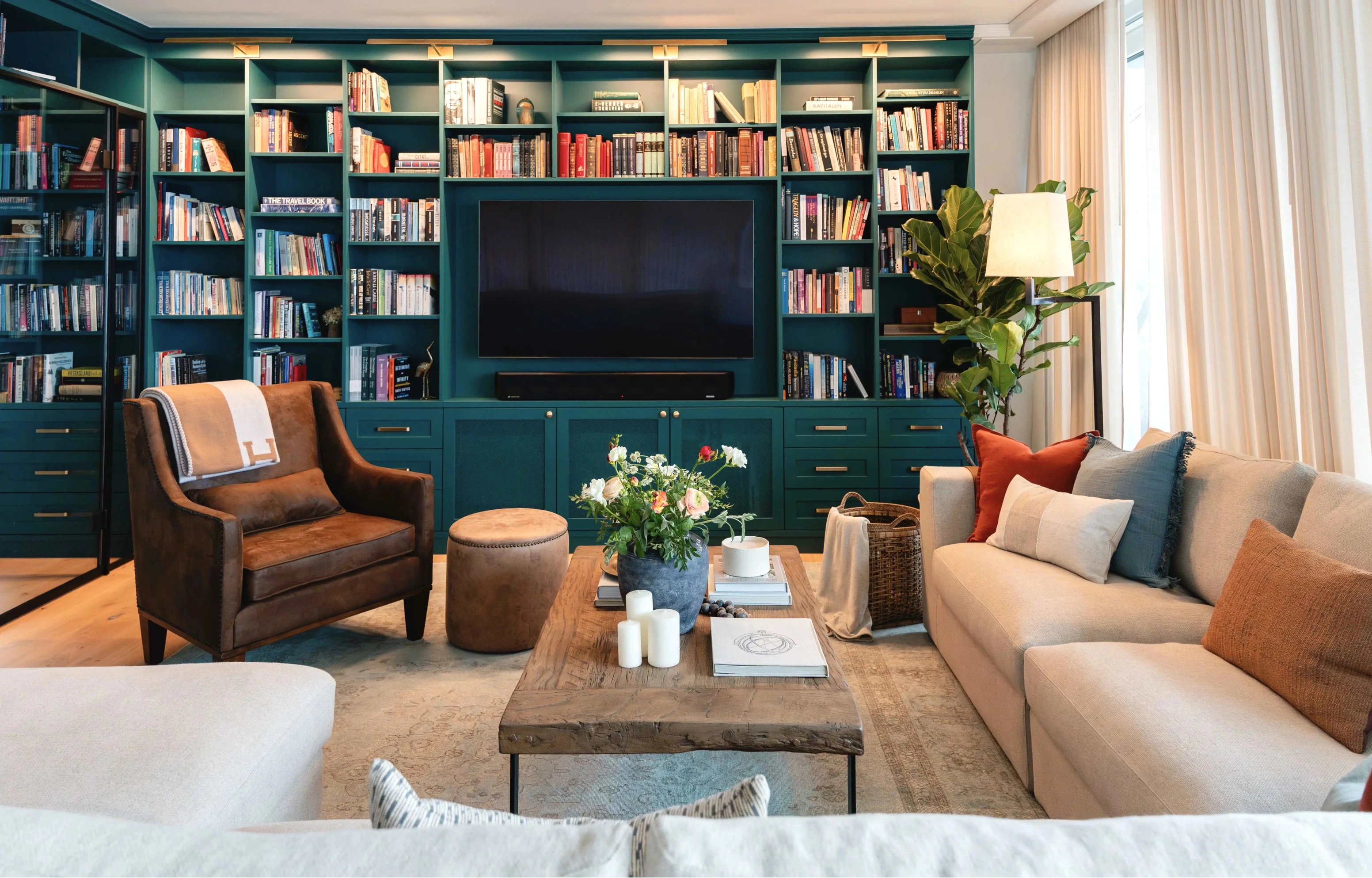 Colorful Transitional Home | Upscale Interiors
