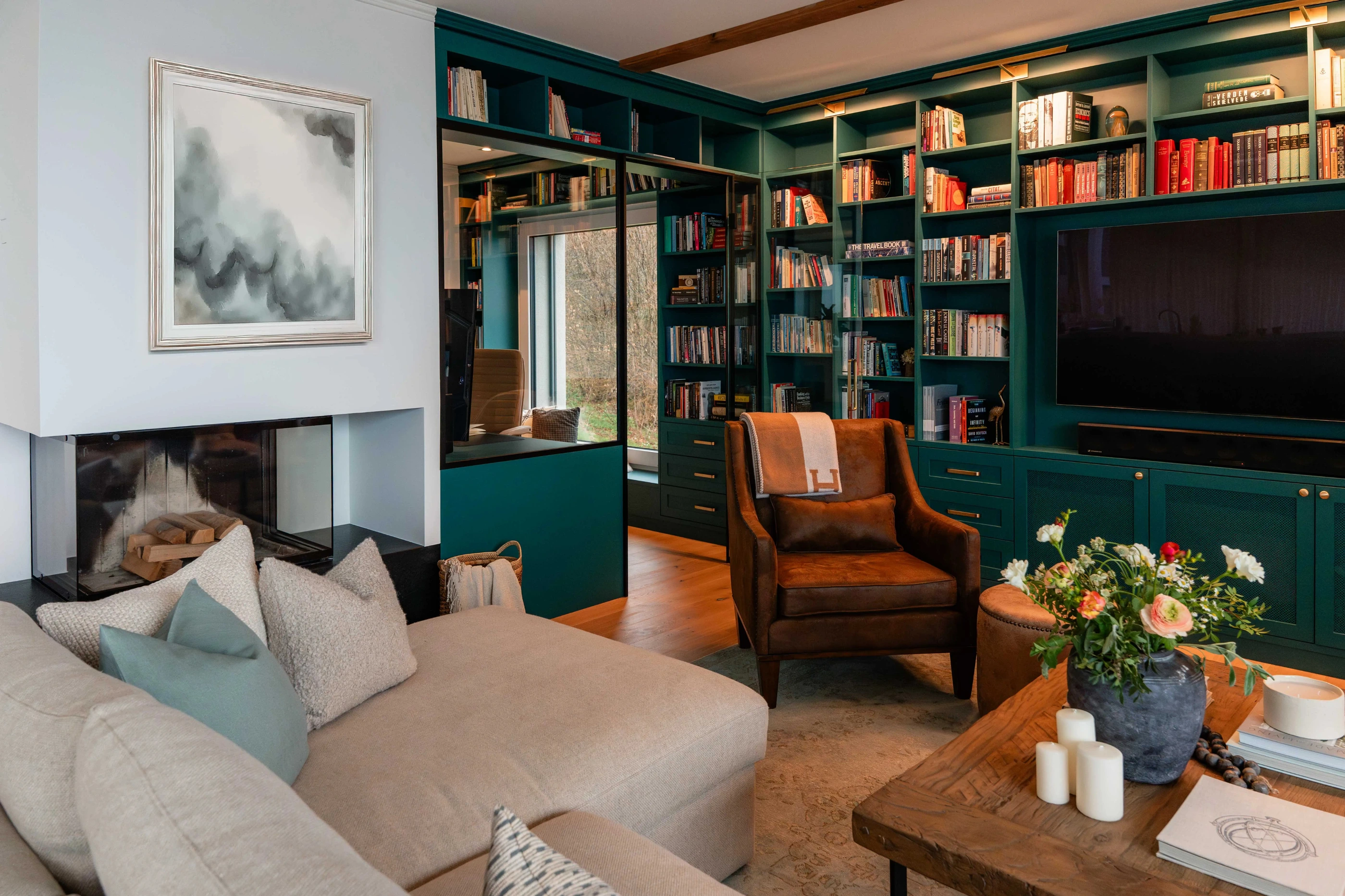 Colorful Transitional Home | Upscale Interiors