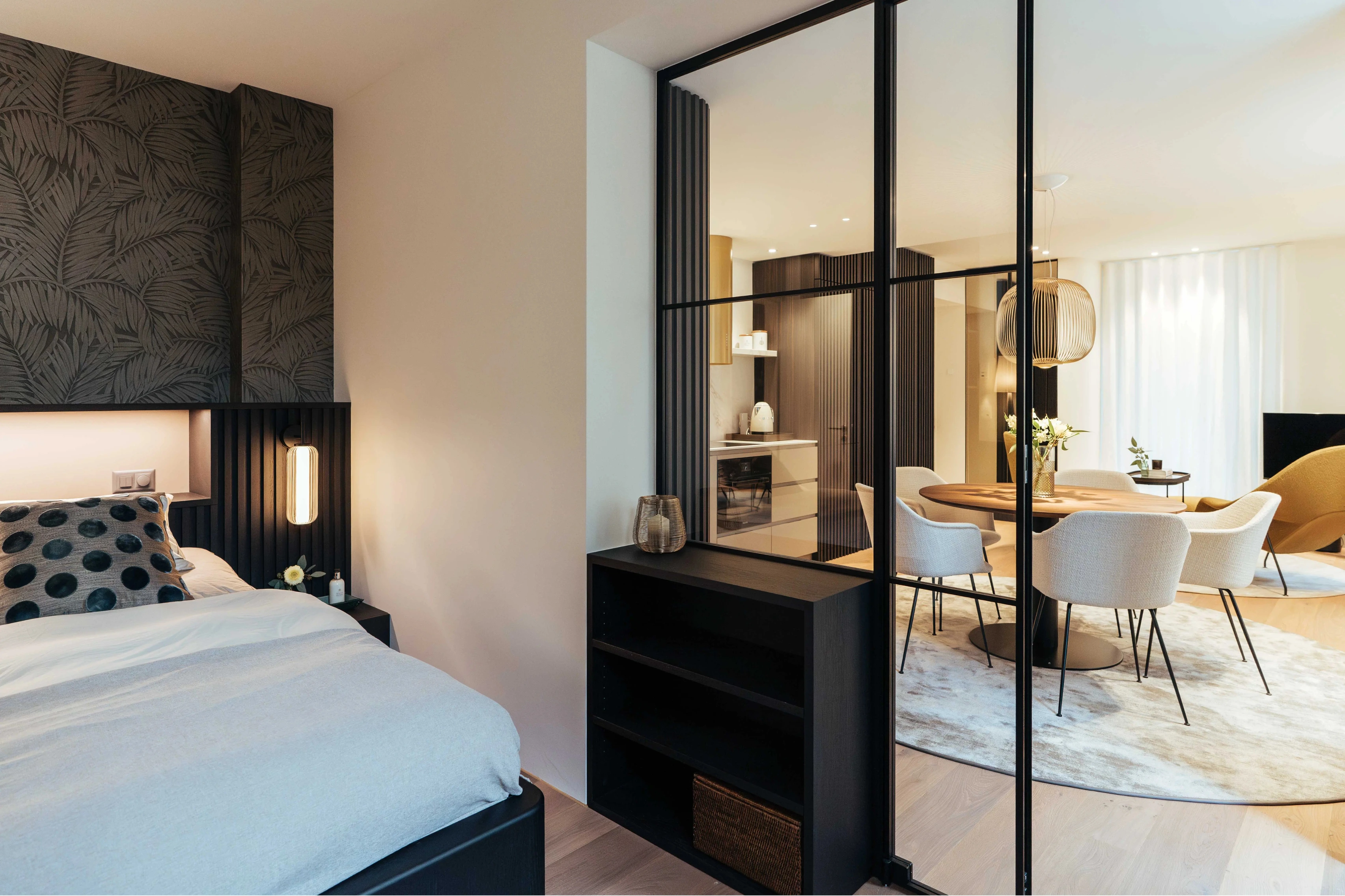 Glam Studio Wohnung | Upscale Interiors