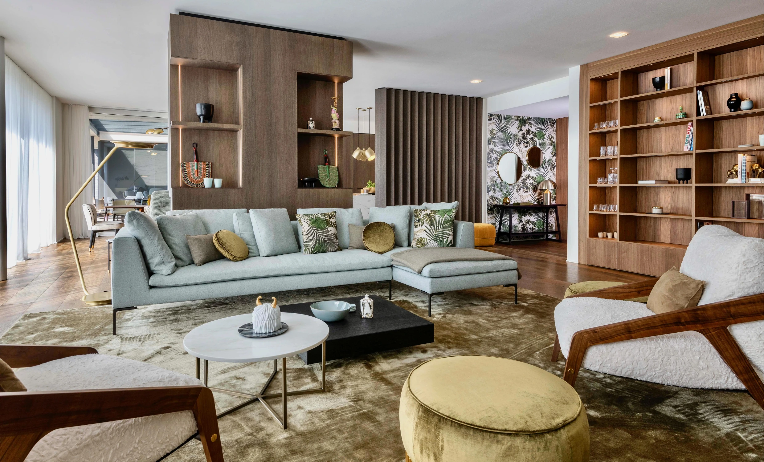 Modernes Glam-Apartment | Upscale Interiors