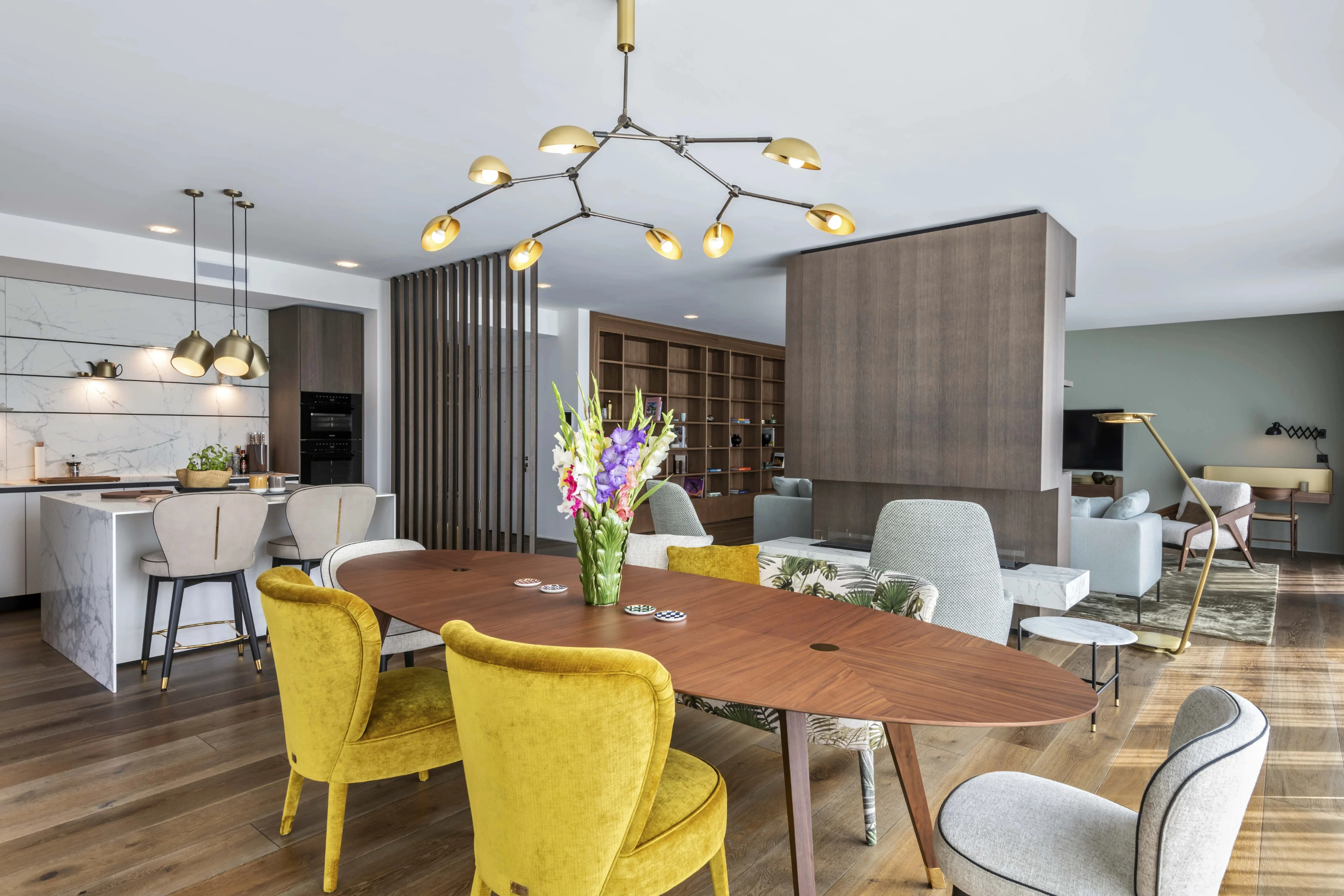 Modernes Glam-Apartment | Upscale Interiors