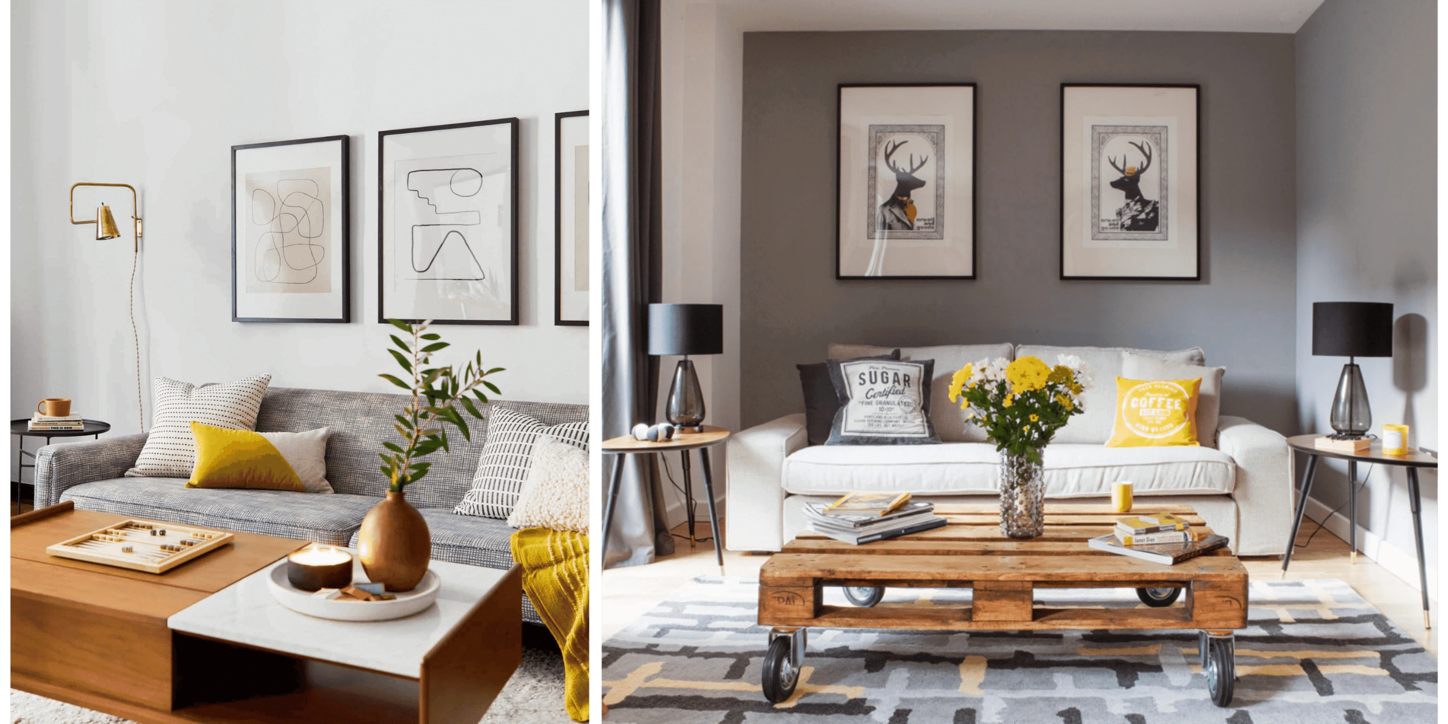 Pantone Colored living Room