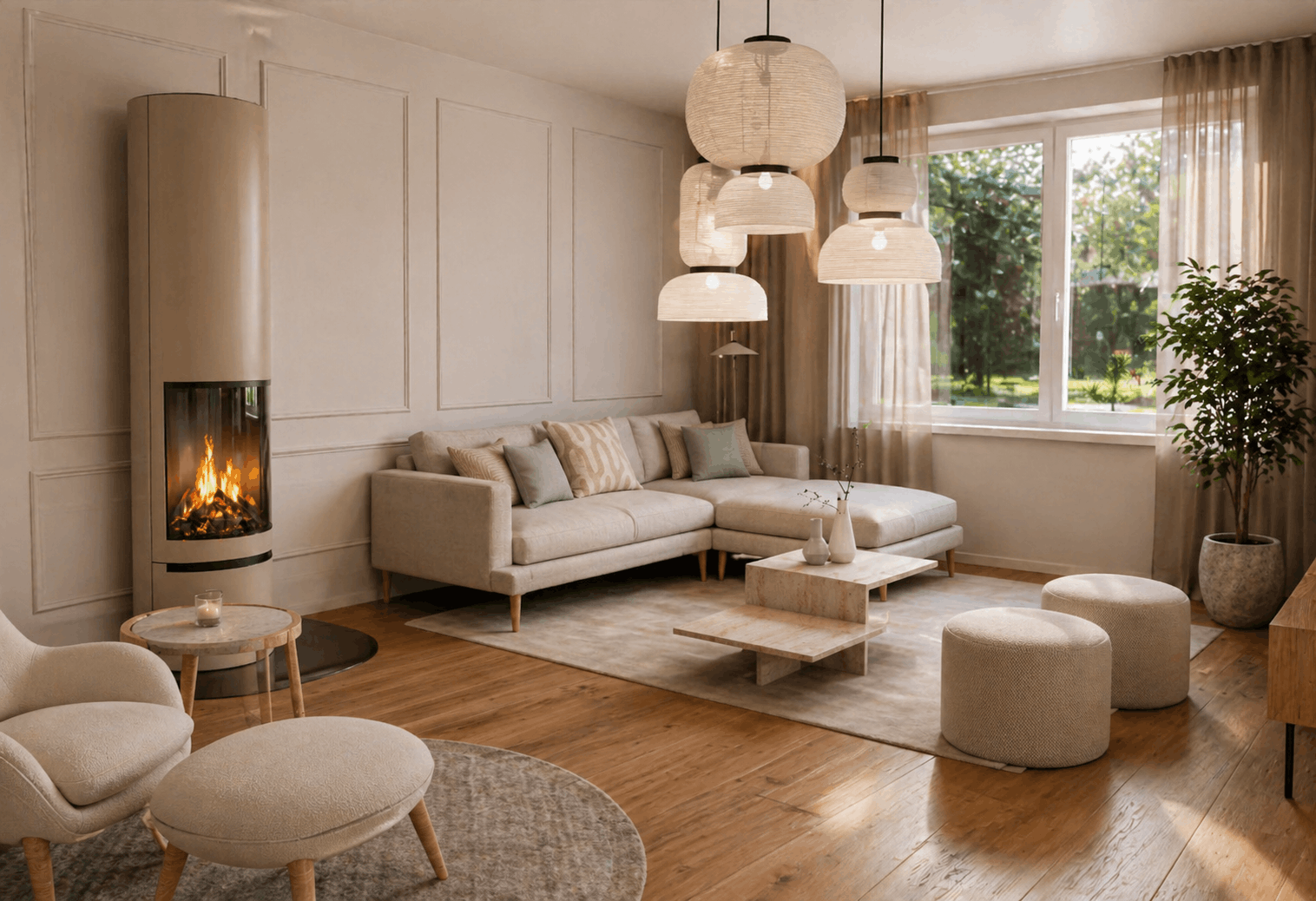 Modernes Scandi Apartment | Upscale Interiors
