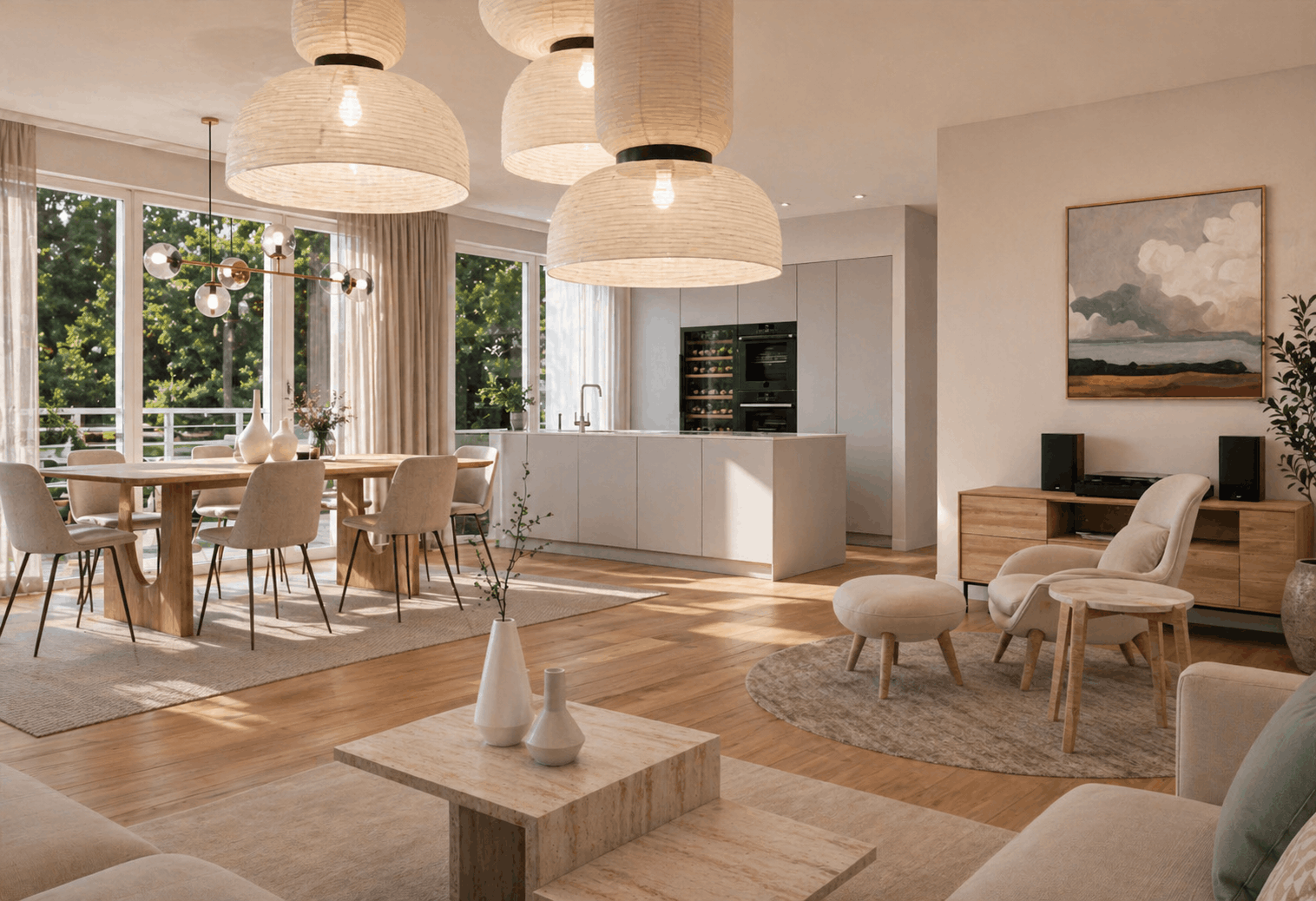 Modernes Scandi Apartment | Upscale Interiors