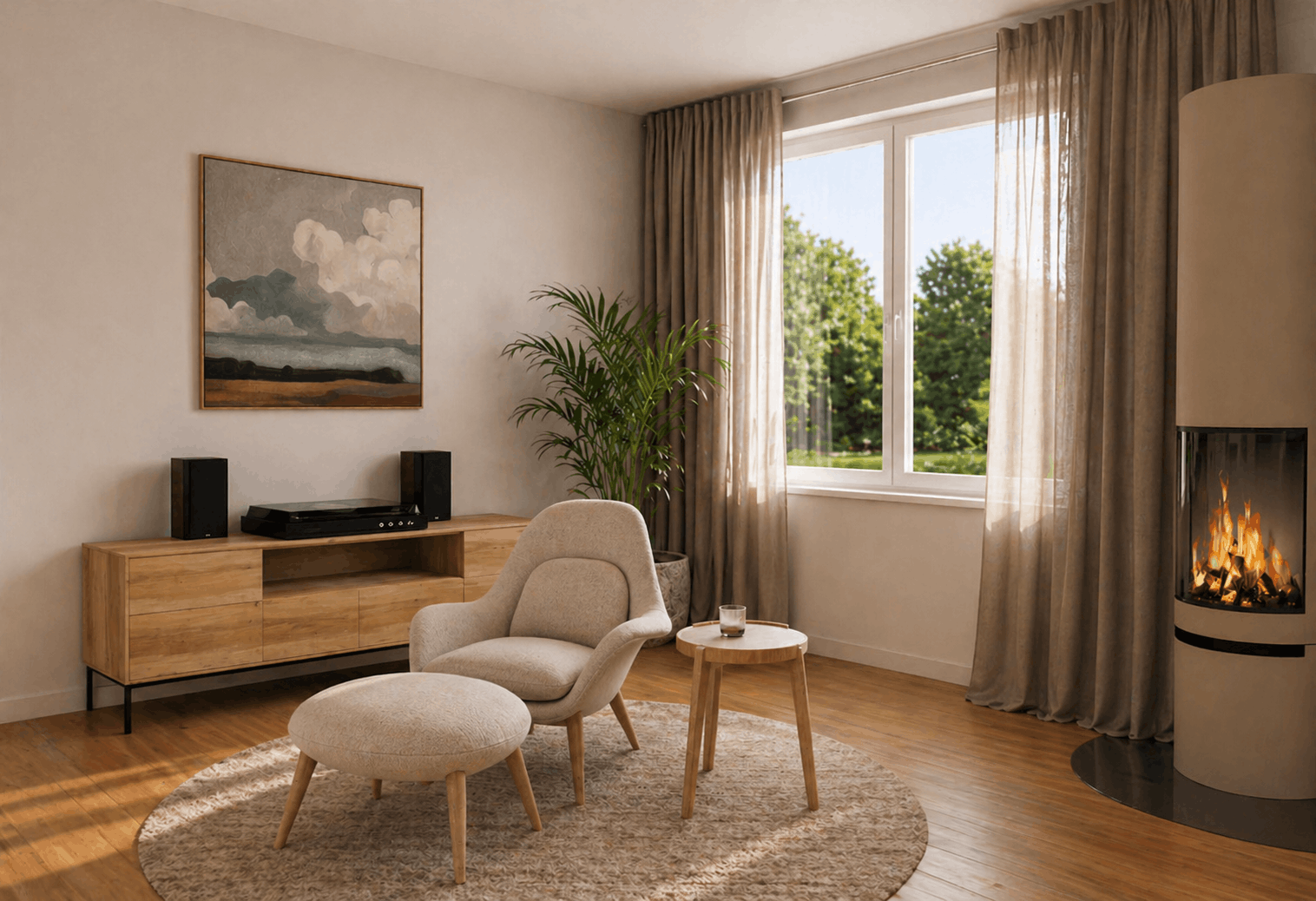 Modernes Scandi Apartment | Upscale Interiors