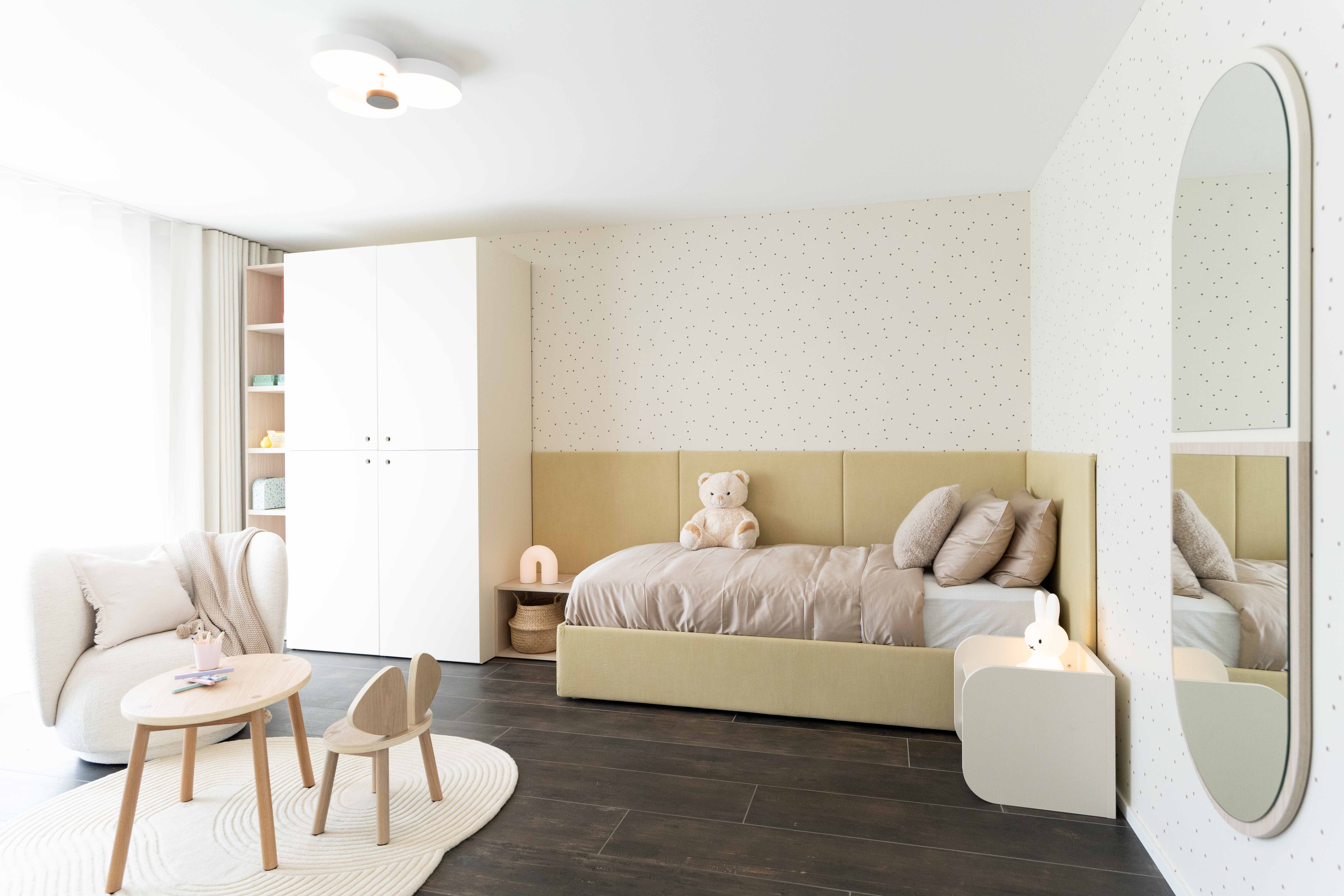 Gepolsterte Bettennische für Kinder | Upscale Interiors
