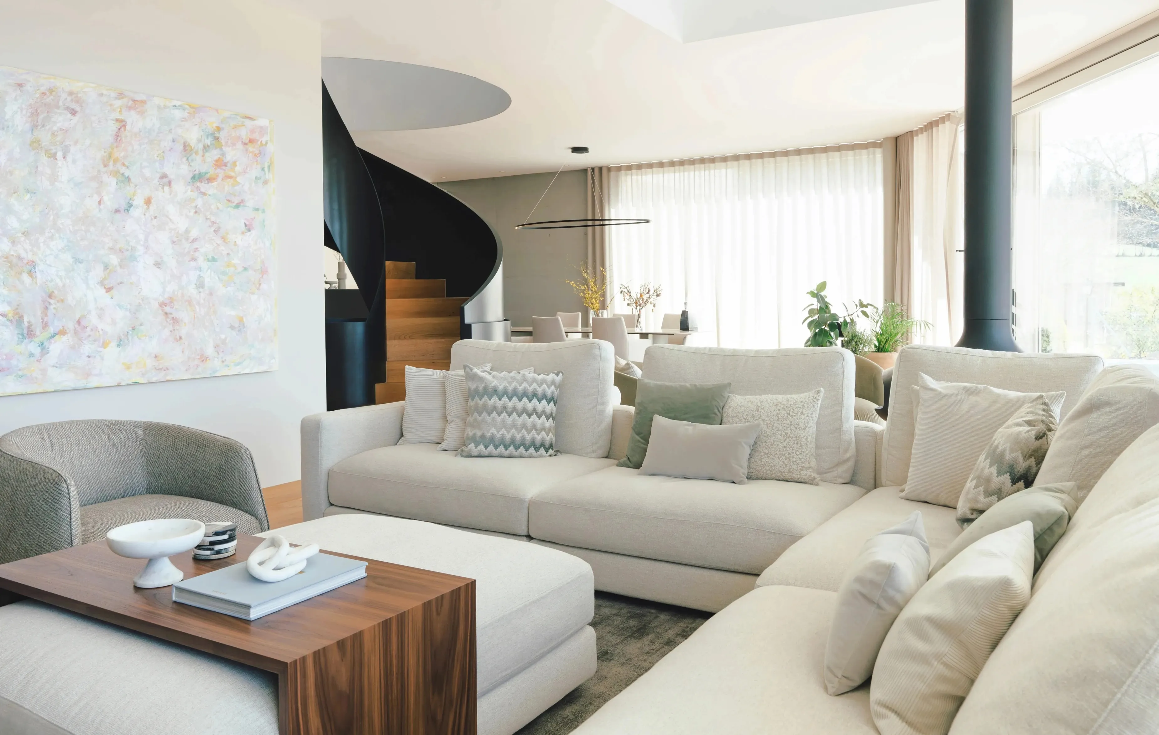 Die Kunst der Materialkombination im Interior Design | Upscale Interiors